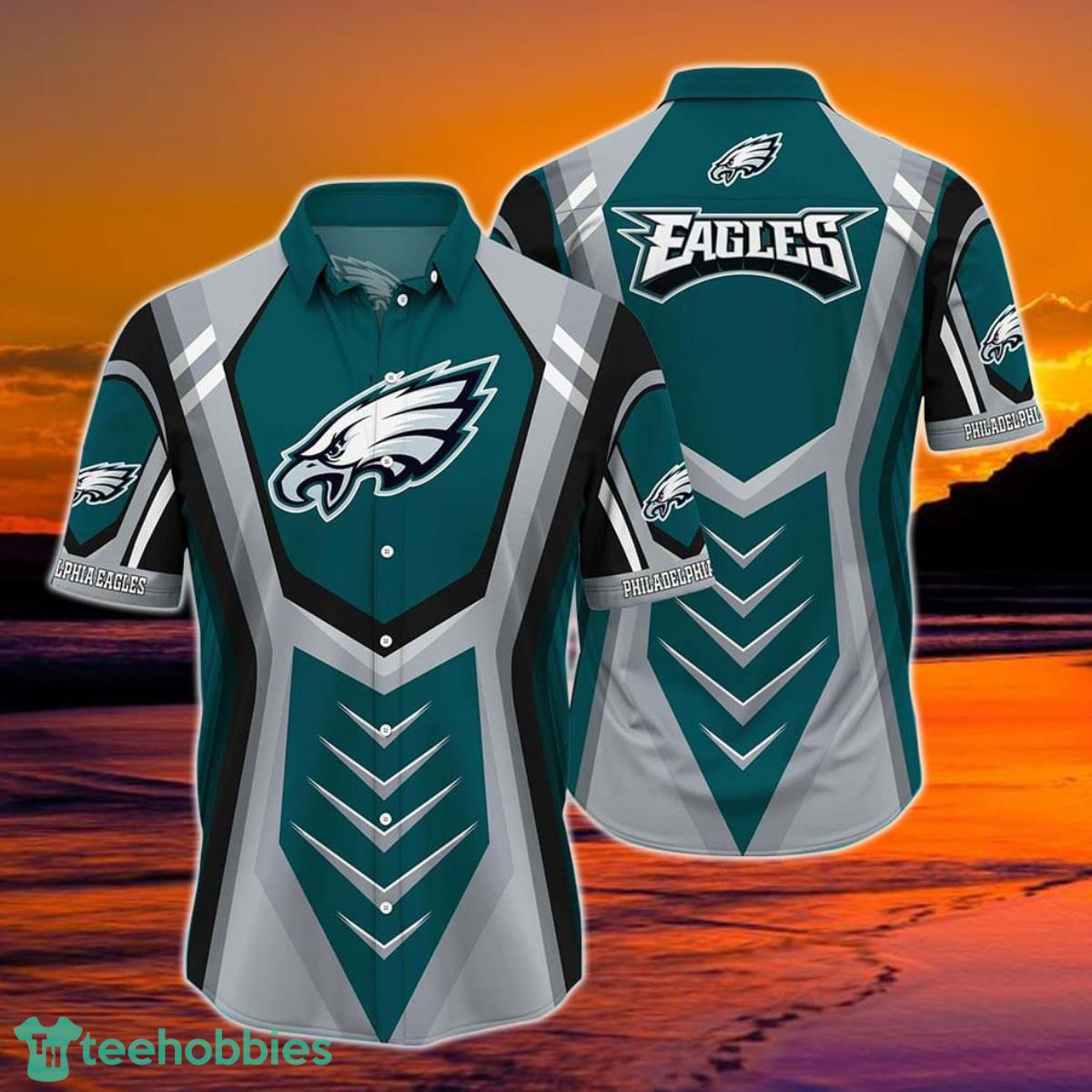 Philadelphia Eagles NFL Hawaiian Shirt 3D Best Gift For Fans Product Photo 1