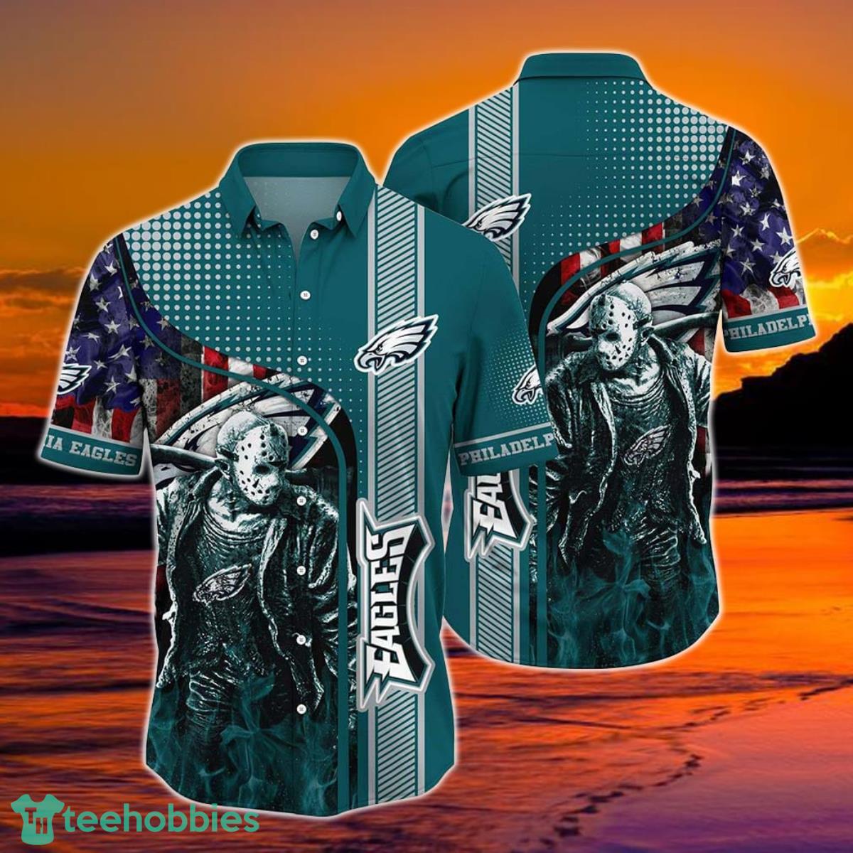 Philadelphia Eagles NFL Hawaiian Shirt 3D Trending Best Gift For Fans Product Photo 1