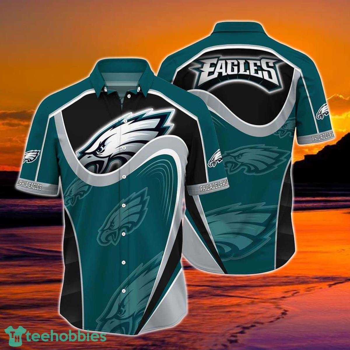 Philadelphia Eagles NFL Hawaiian Shirt 3D Trending Gift For Fans Product Photo 1