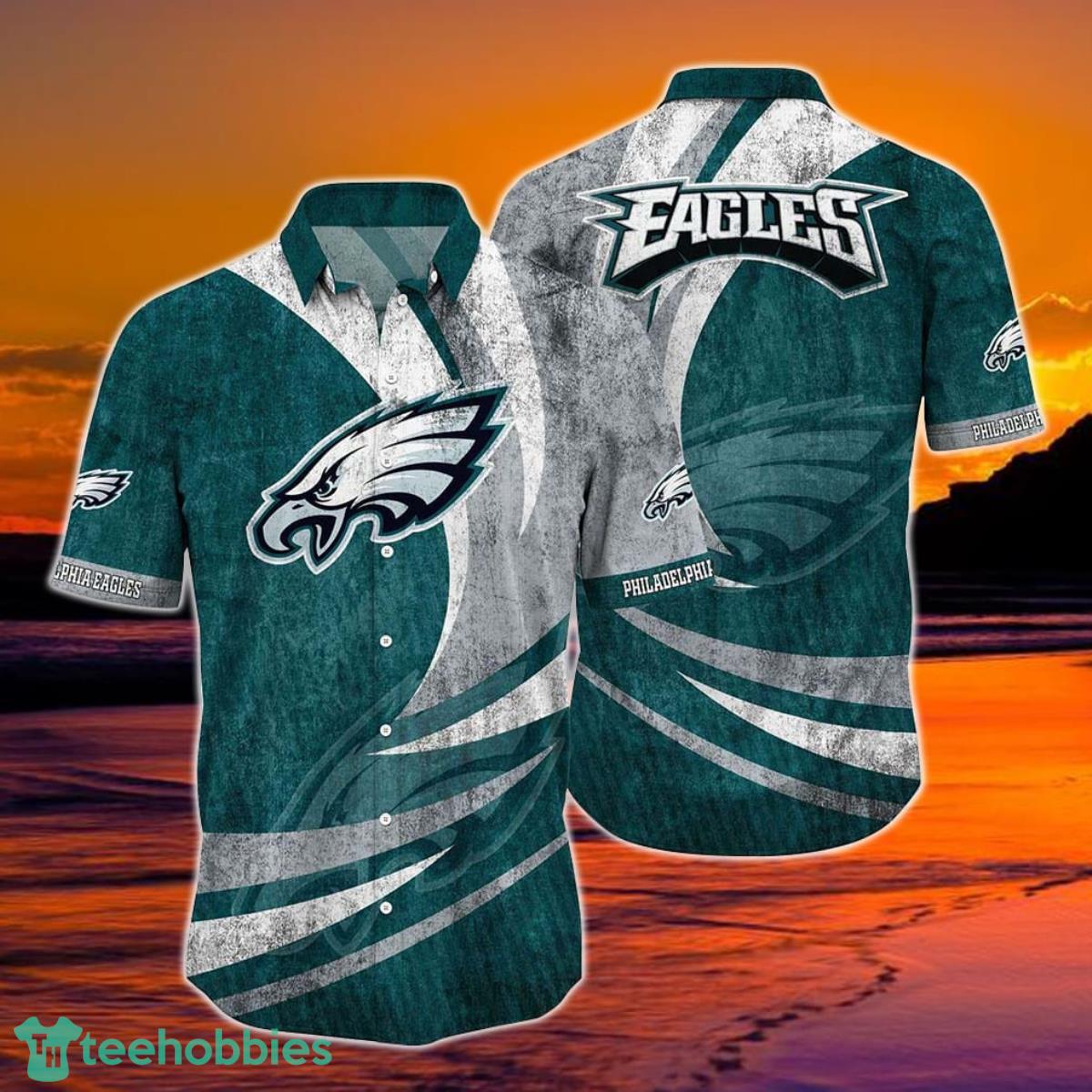 Philadelphia Eagles NFL Hawaiian Shirt Short Style Hot Summer For Awesome Fans Product Photo 1