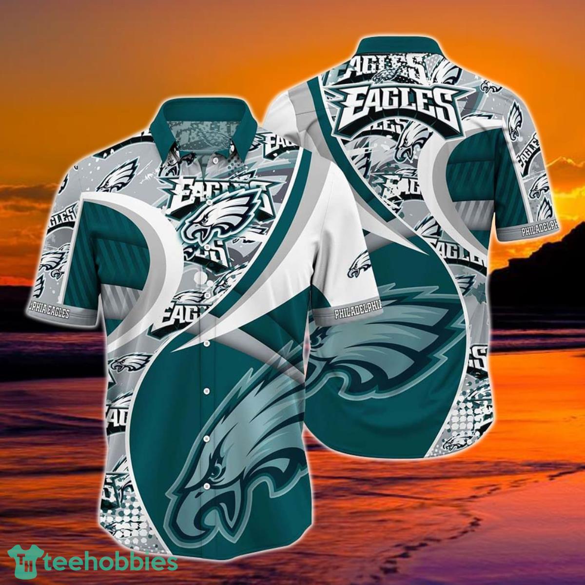 Philadelphia Eagles NFL Hawaiian Shirt Short Style Hot Trending For Awesome Fans Product Photo 1