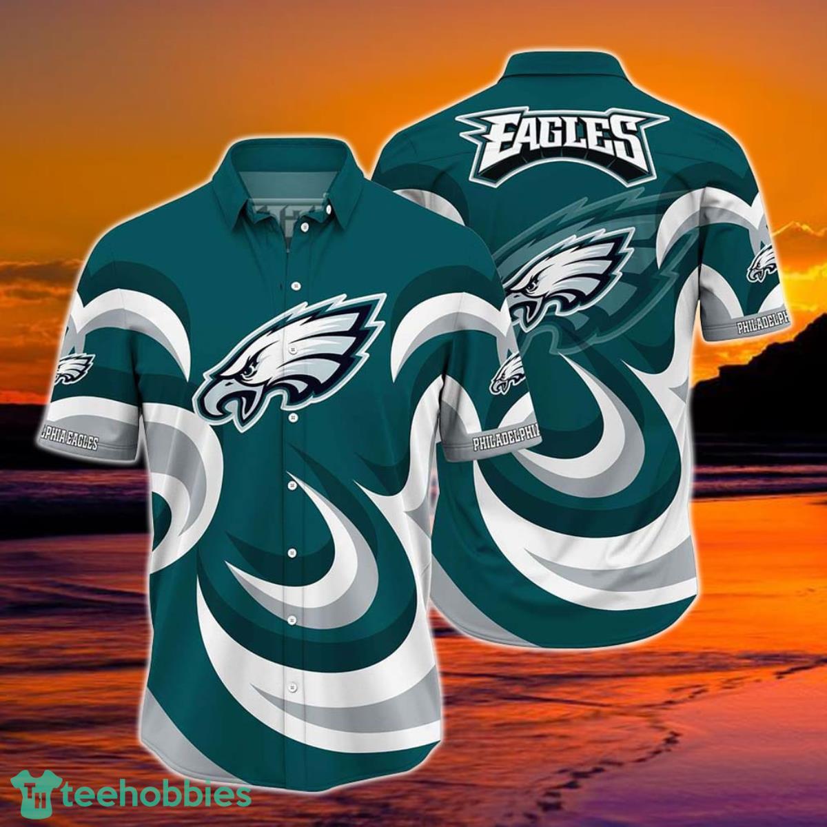 Philadelphia Eagles NFL Hawaiian Shirt Short Style Hot Trending Summer For Awesome Fans Product Photo 1