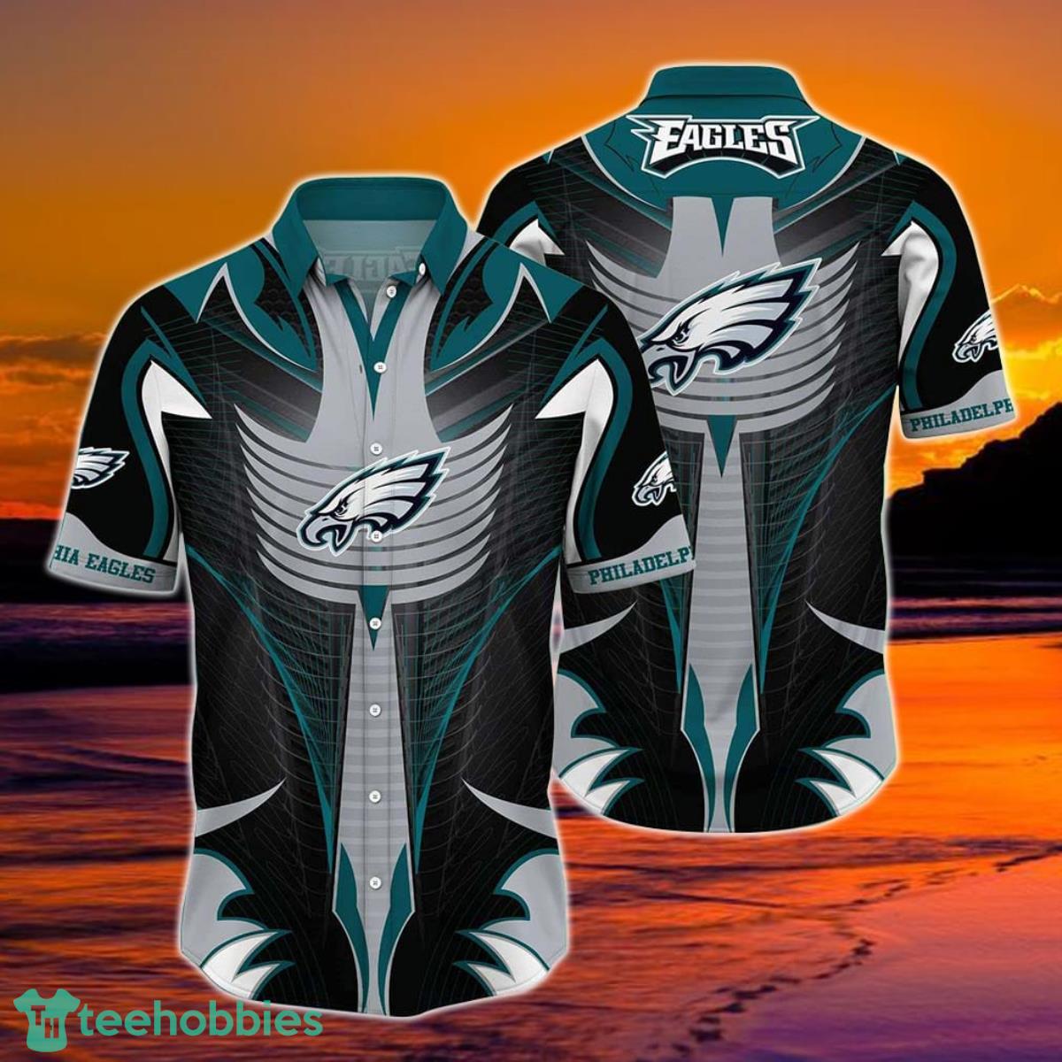 Philadelphia Eagles NFL Hawaiian Shirt, Trending Beach Shirt Short Style For Awesome Fans Product Photo 1