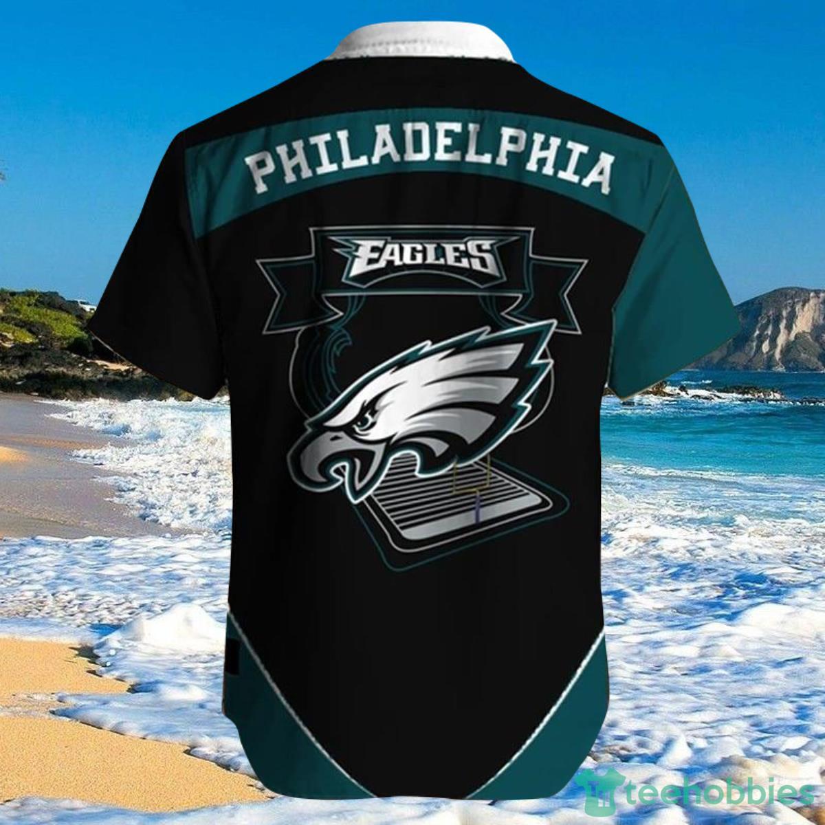 Philadelphia Eagles Shirts Fireball Hawaiian Shirt Product Photo 2