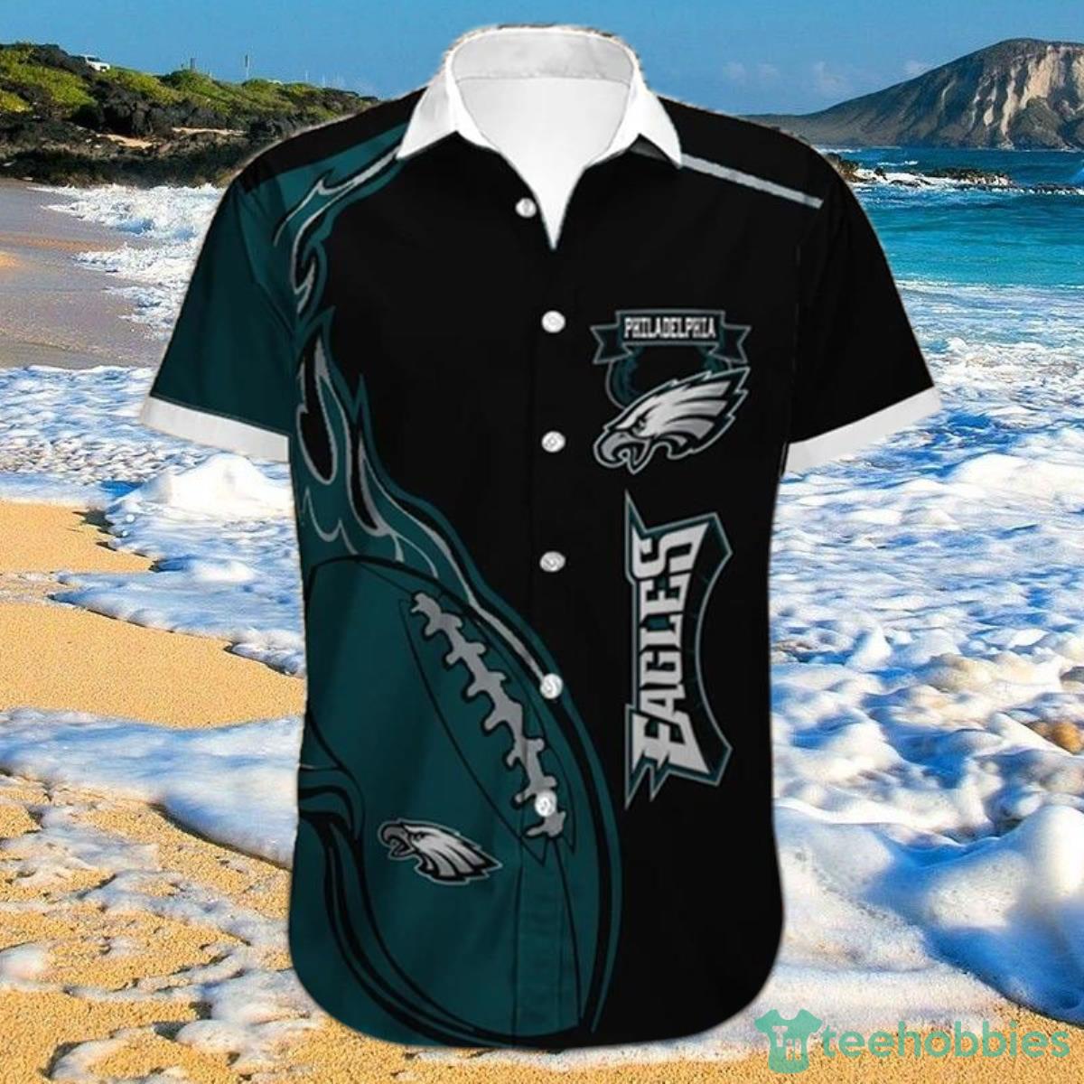 Philadelphia Eagles Shirts Fireball Hawaiian Shirt Product Photo 1