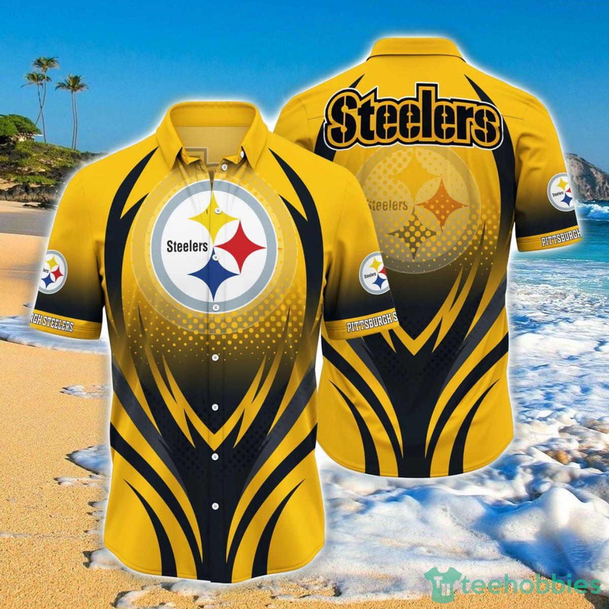 Pittsburgh Steelers Button Down Shirt 3D Print For Men And Women Product Photo 1
