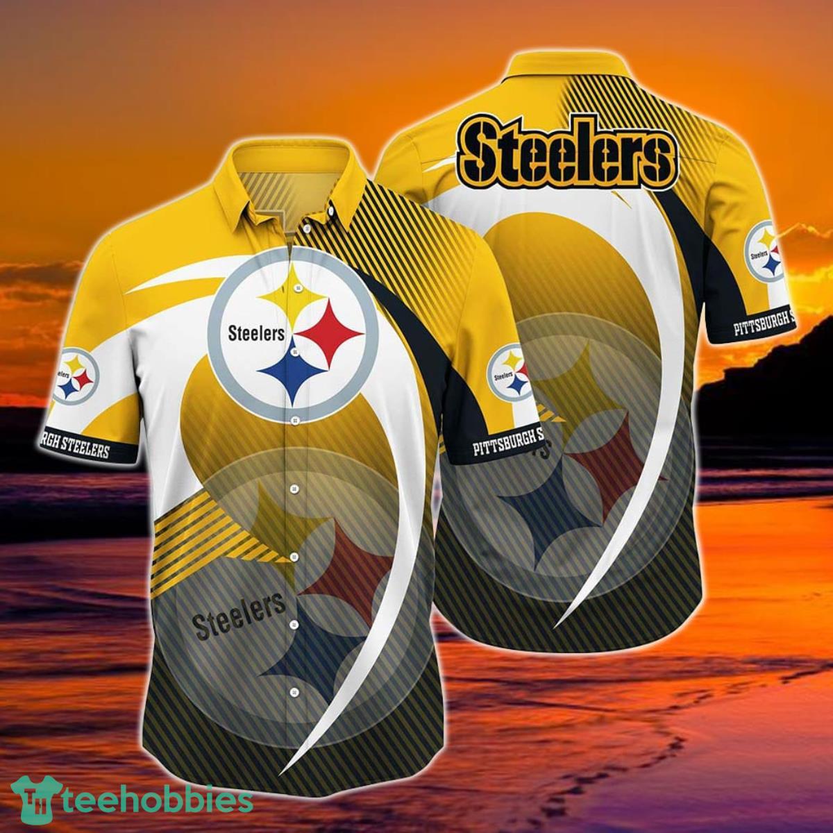 Pittsburgh Steelers NFL Hawaiian Shirt, New Hot Trending Summer Beach Shirt Best Gift For Fan Product Photo 1