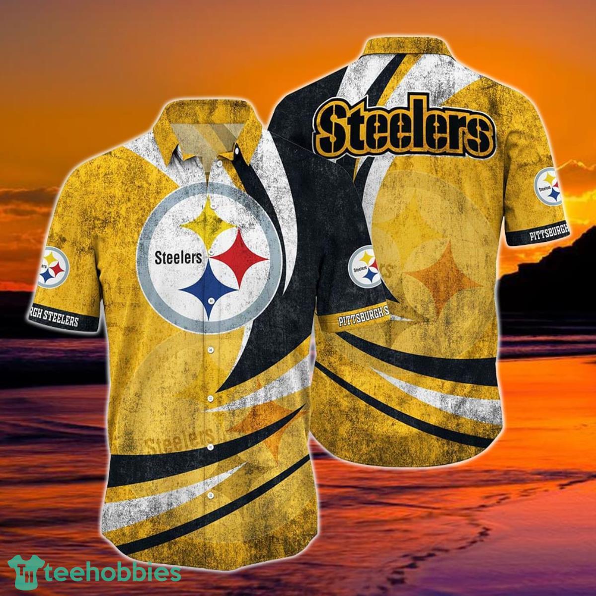 Pittsburgh Steelers NFL Hawaiian Shirt Style Hot Summer For Awesome Fans Product Photo 1