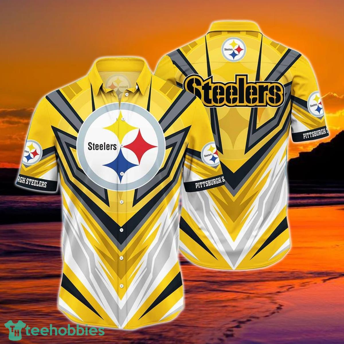 Pittsburgh Steelers NFL Hawaiian Shirt Style Hot Trending Summer For Awesome Fans Product Photo 1