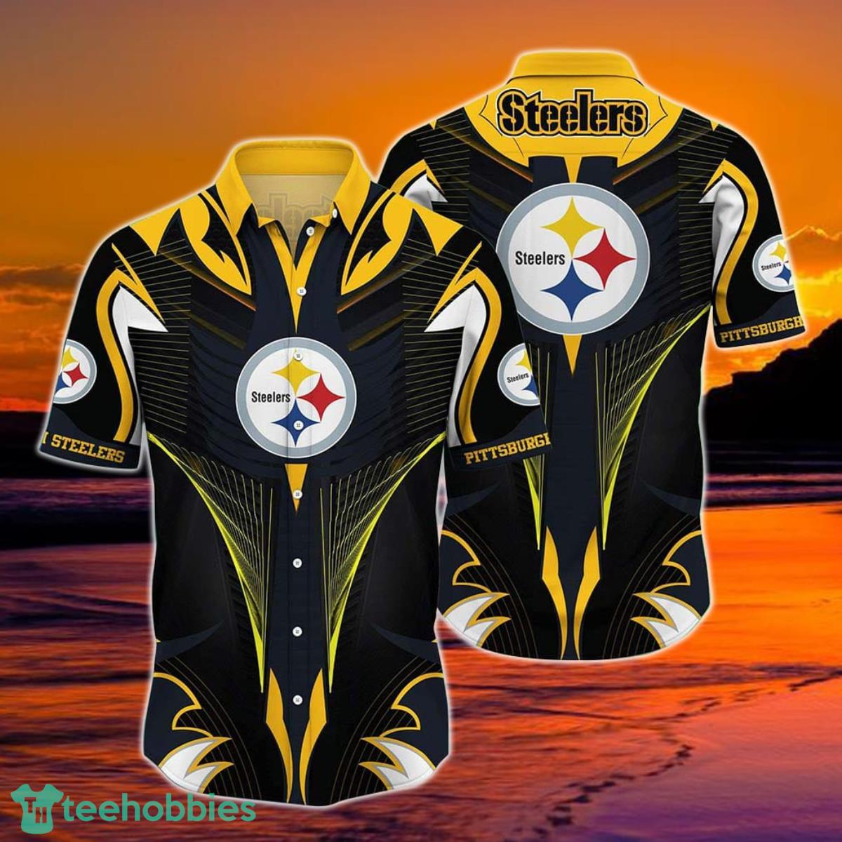 Pittsburgh Steelers NFL Hawaiian Shirt, Trending Beach Shirt Short Style For Awesome Fans Product Photo 1
