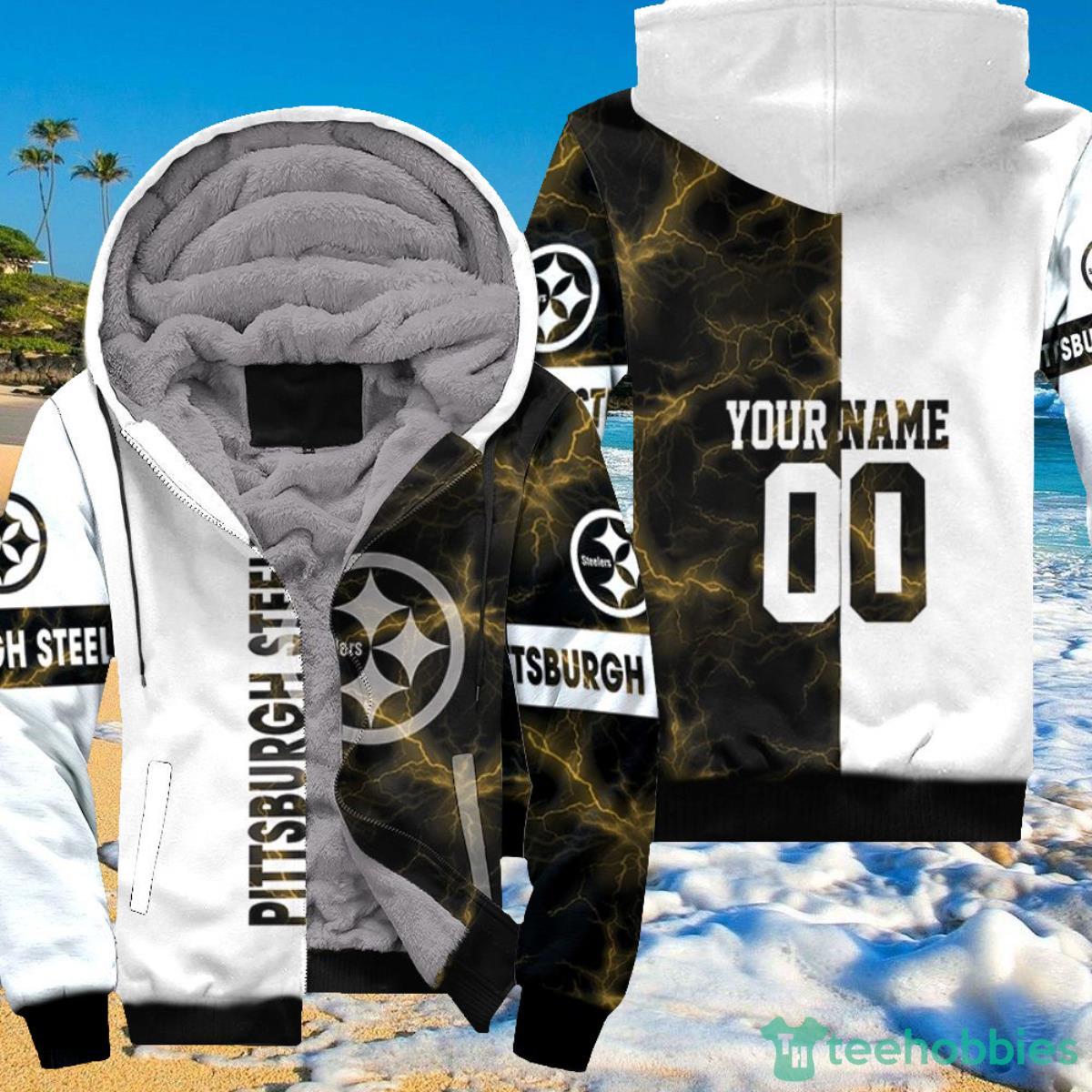 Pittsburgh Steelers NFL Personalized Hoodie 3D For Fans Product Photo 1