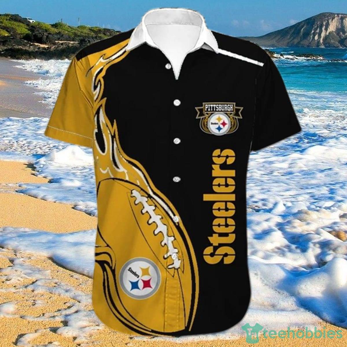 Pittsburgh Steelers Shirts Fireball Hawaiian Shirt