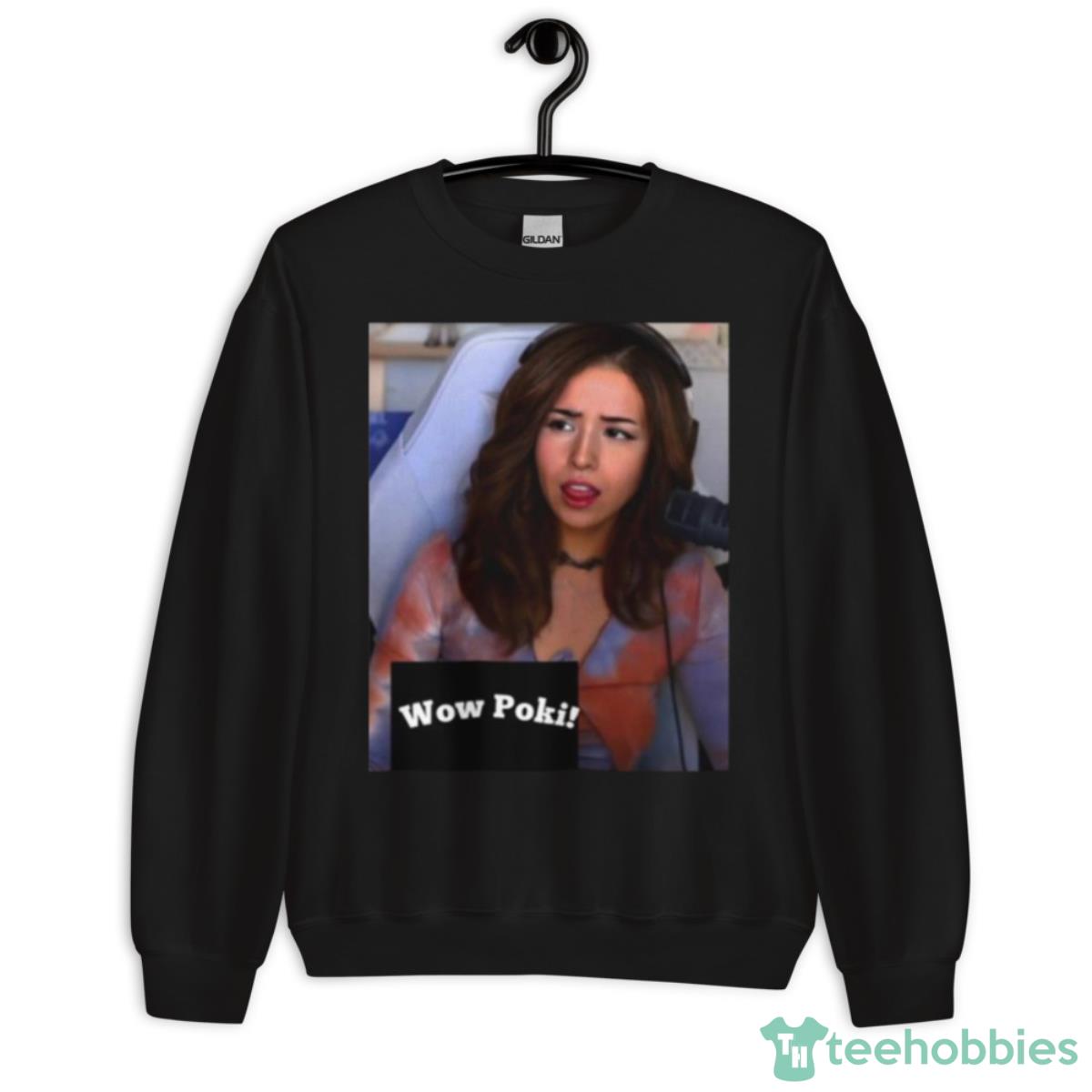 Pokimane Open Cool Youtuber Shirt - Unisex Crewneck Sweatshirt