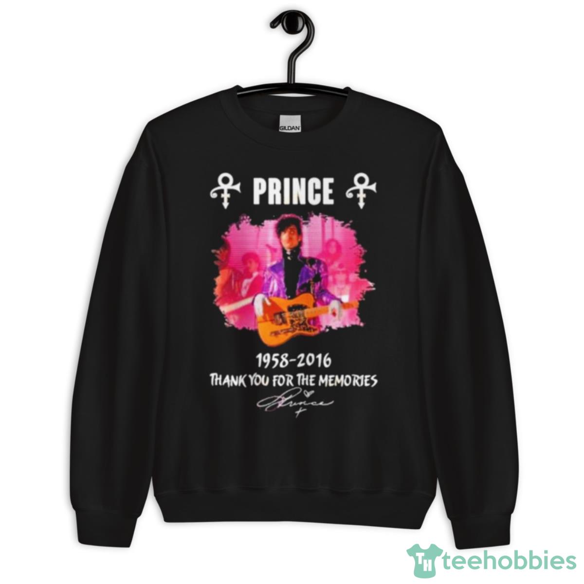 Prince 1958 – 2016 Thank You For The Memories Shirt - Unisex Crewneck Sweatshirt