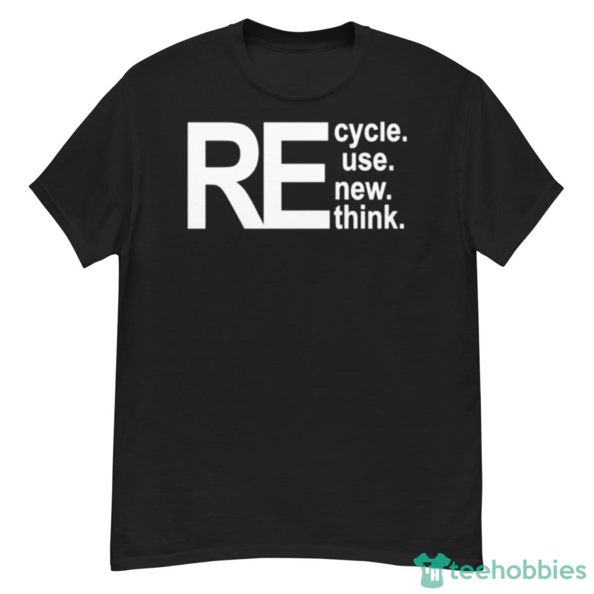Recycle Reuse Renew Rethink George WalmarShirt - G500 Men’s Classic T-Shirt