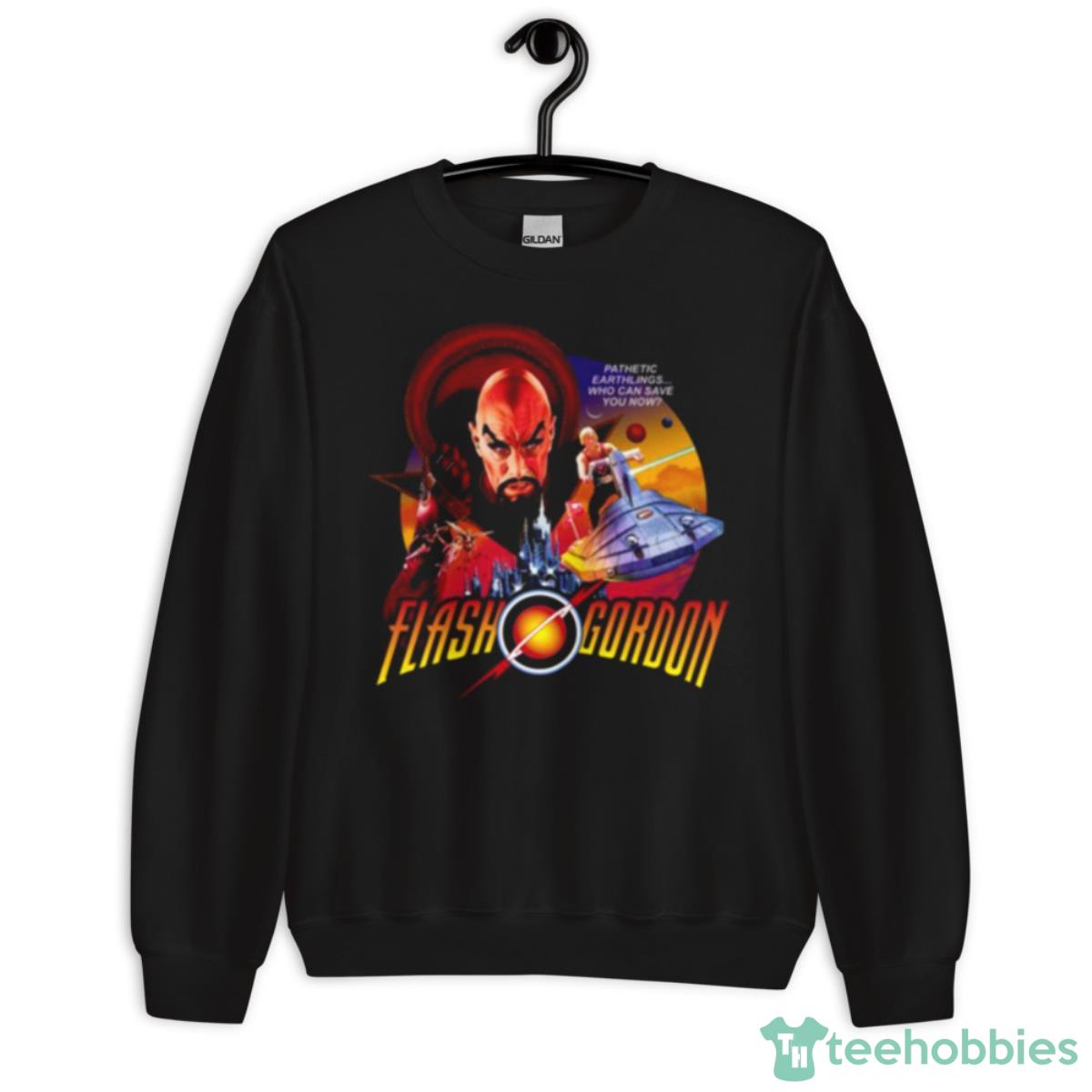 Red Hero Flash Gordon Bright The Flash Shirt - Unisex Crewneck Sweatshirt