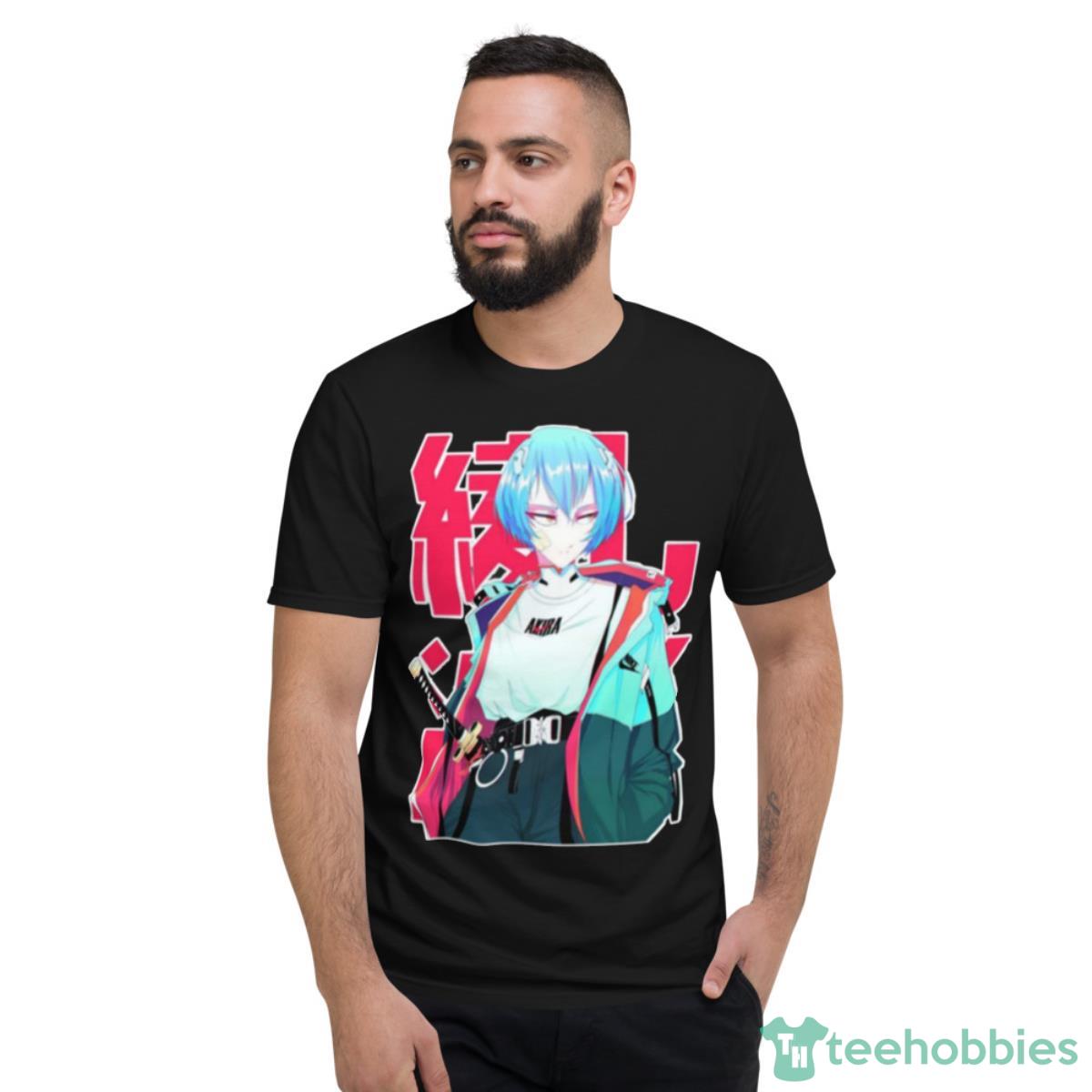 Rei Ayanami Evangelion Collection Streetstyle Artwork Shirt - Short Sleeve T-Shirt