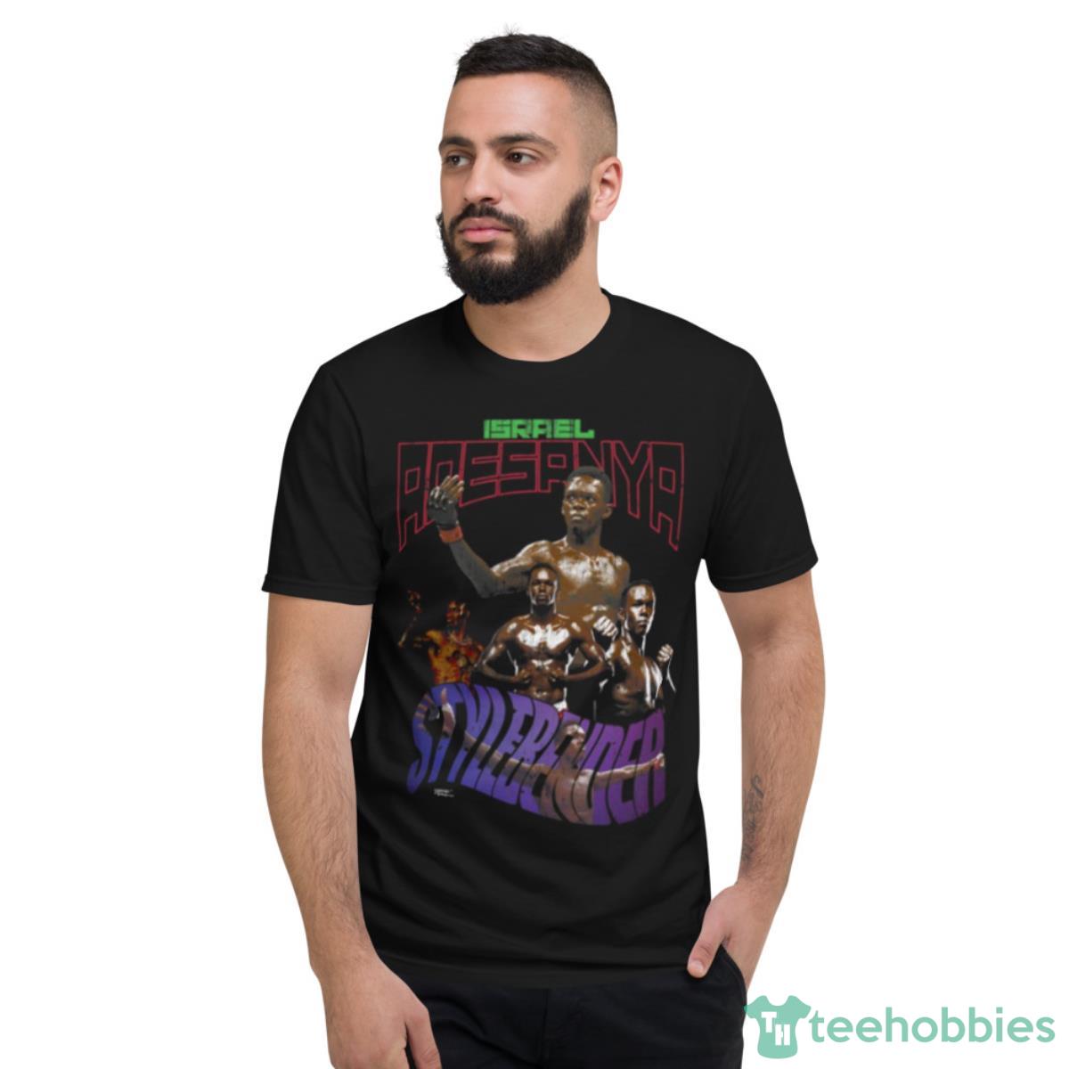 Retro Stylebender Graphic Israel Adesanya Shirt - Short Sleeve T-Shirt