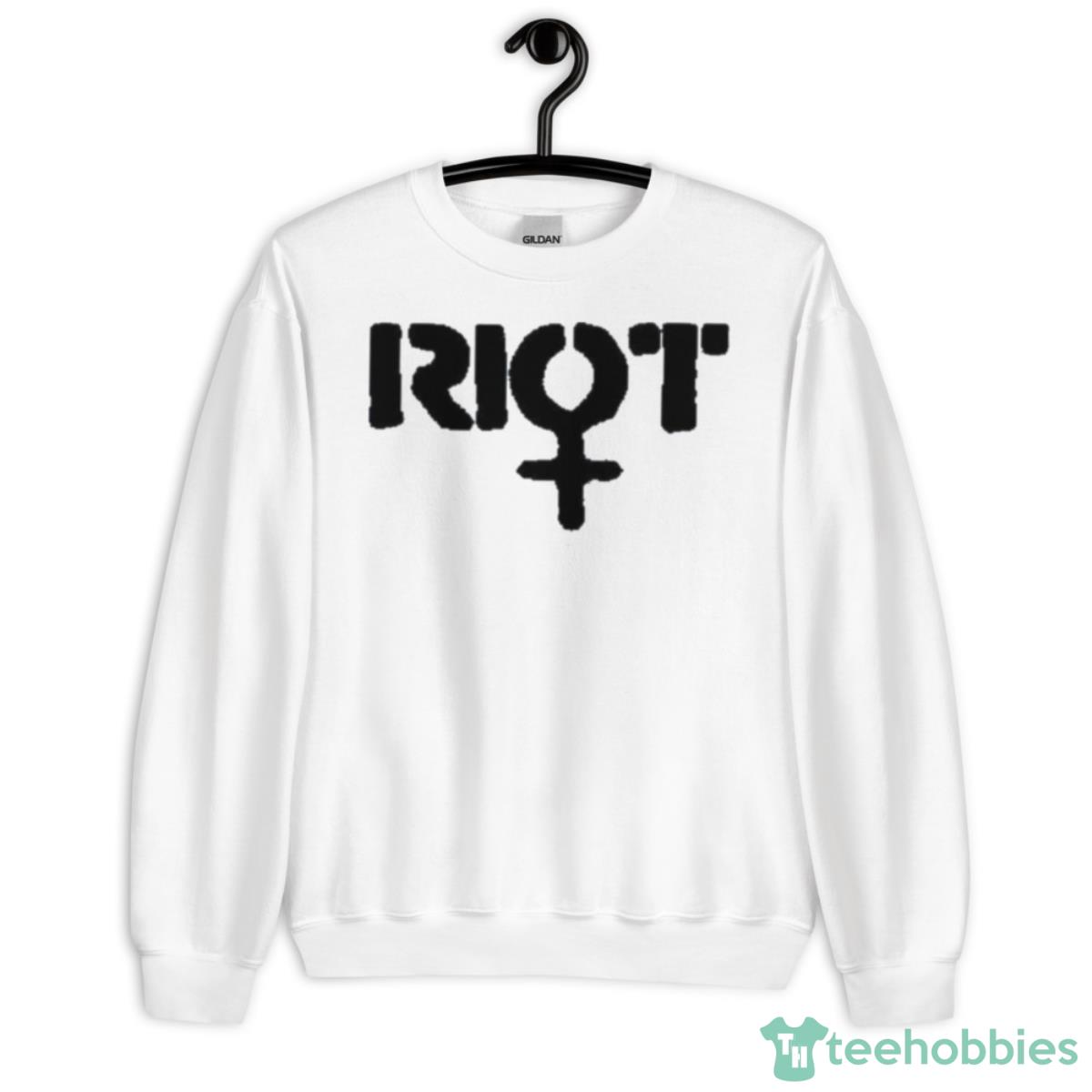 Riot Anarchy Protest Far Left Shirt - Unisex Heavy Blend Crewneck Sweatshirt