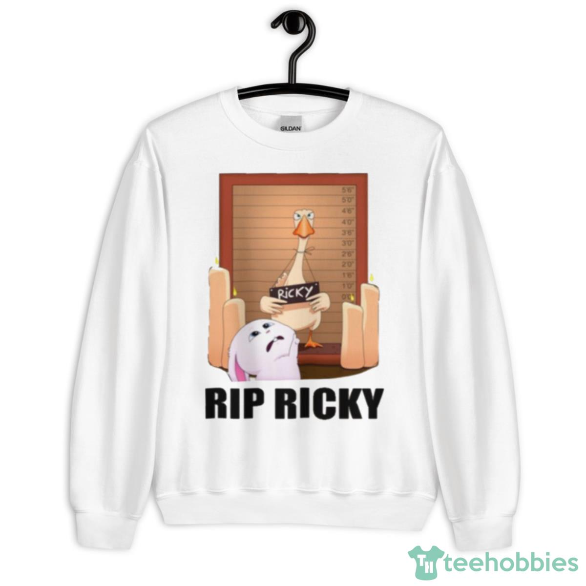 Rip Ricky The Duck Shirt - Unisex Heavy Blend Crewneck Sweatshirt