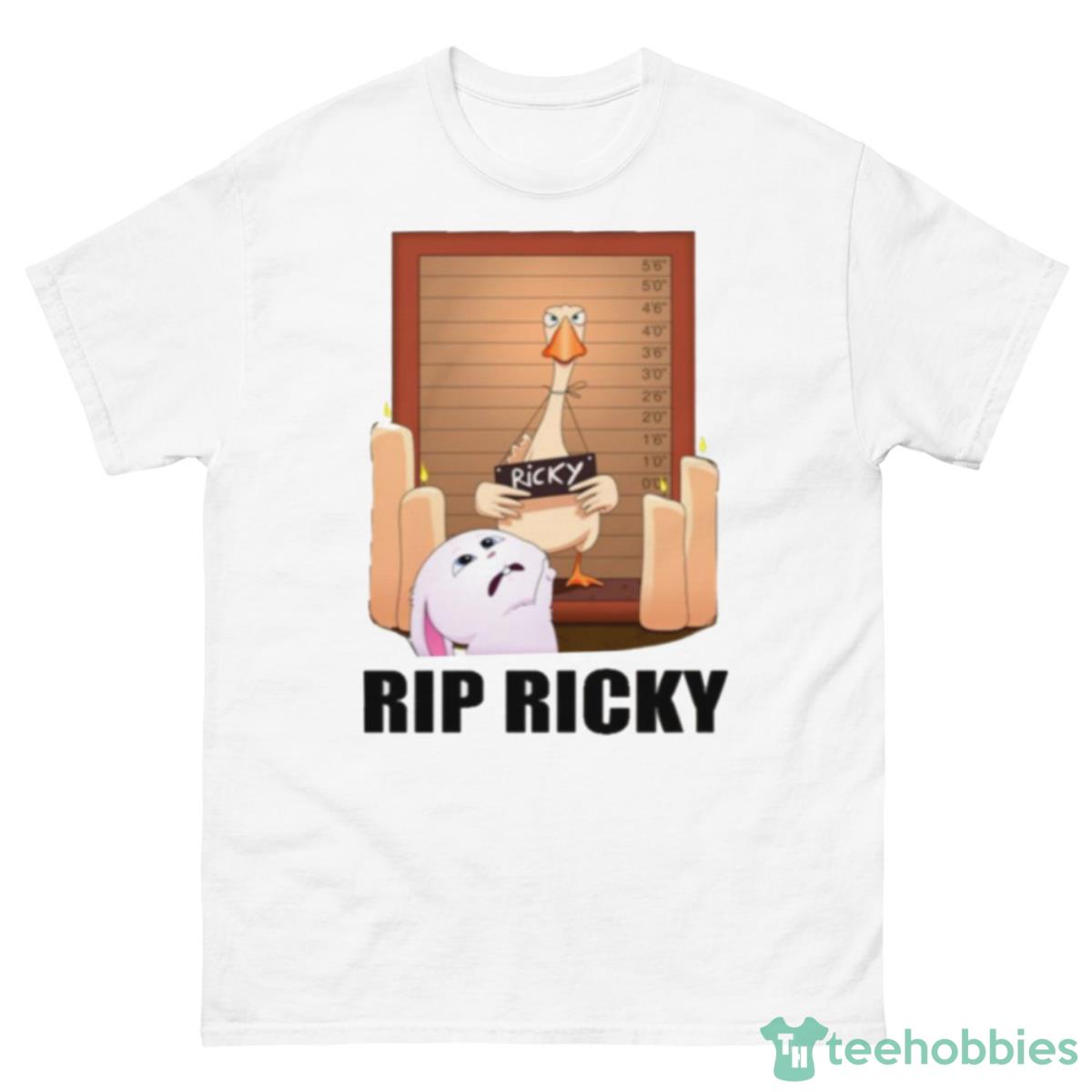 Rip Ricky The Duck Shirt - 500 Men’s Classic Tee Gildan