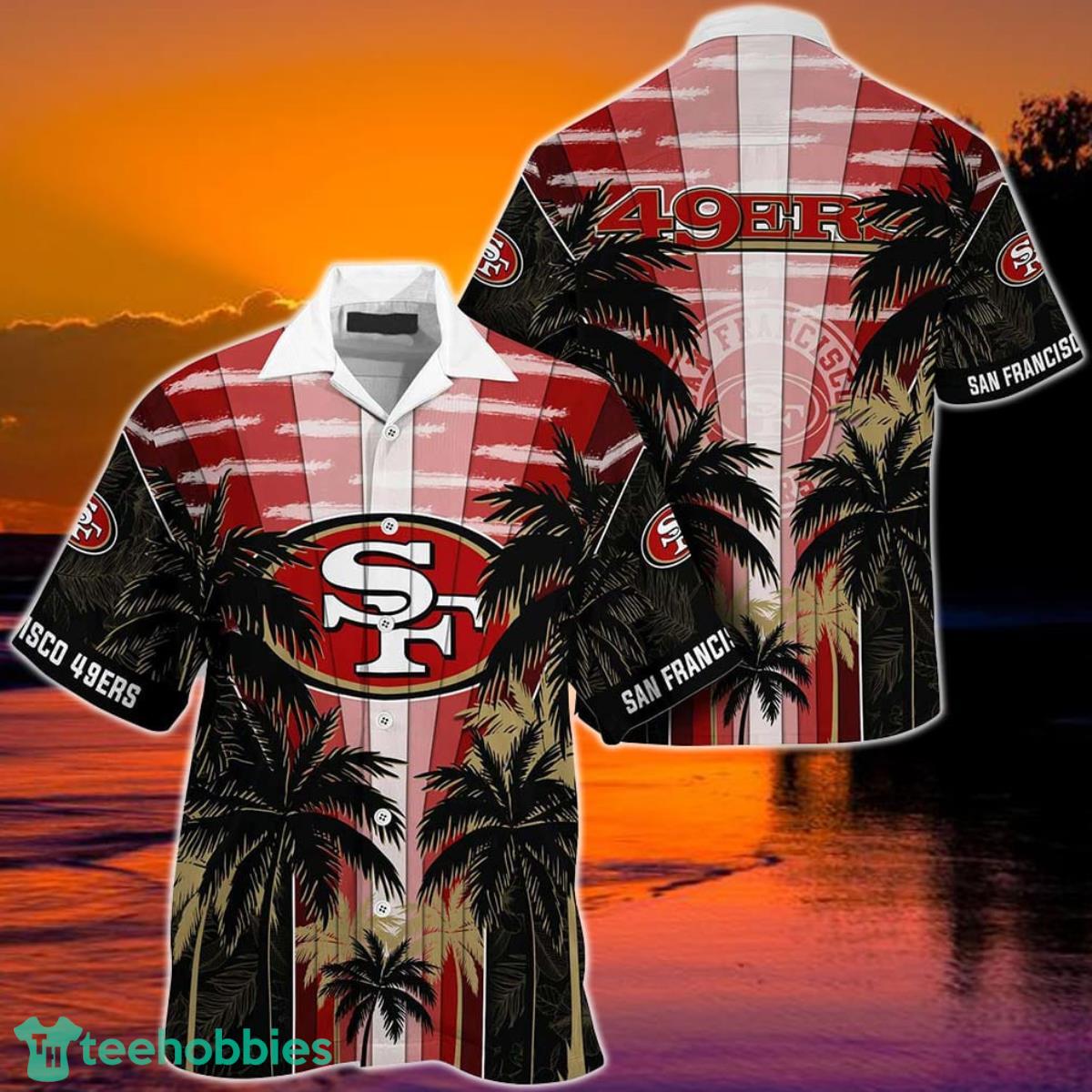 San Francisco 49ers NFL Football Hawaiian Shirt, Trending Beach Shirt Style For Big Fans Product Photo 1
