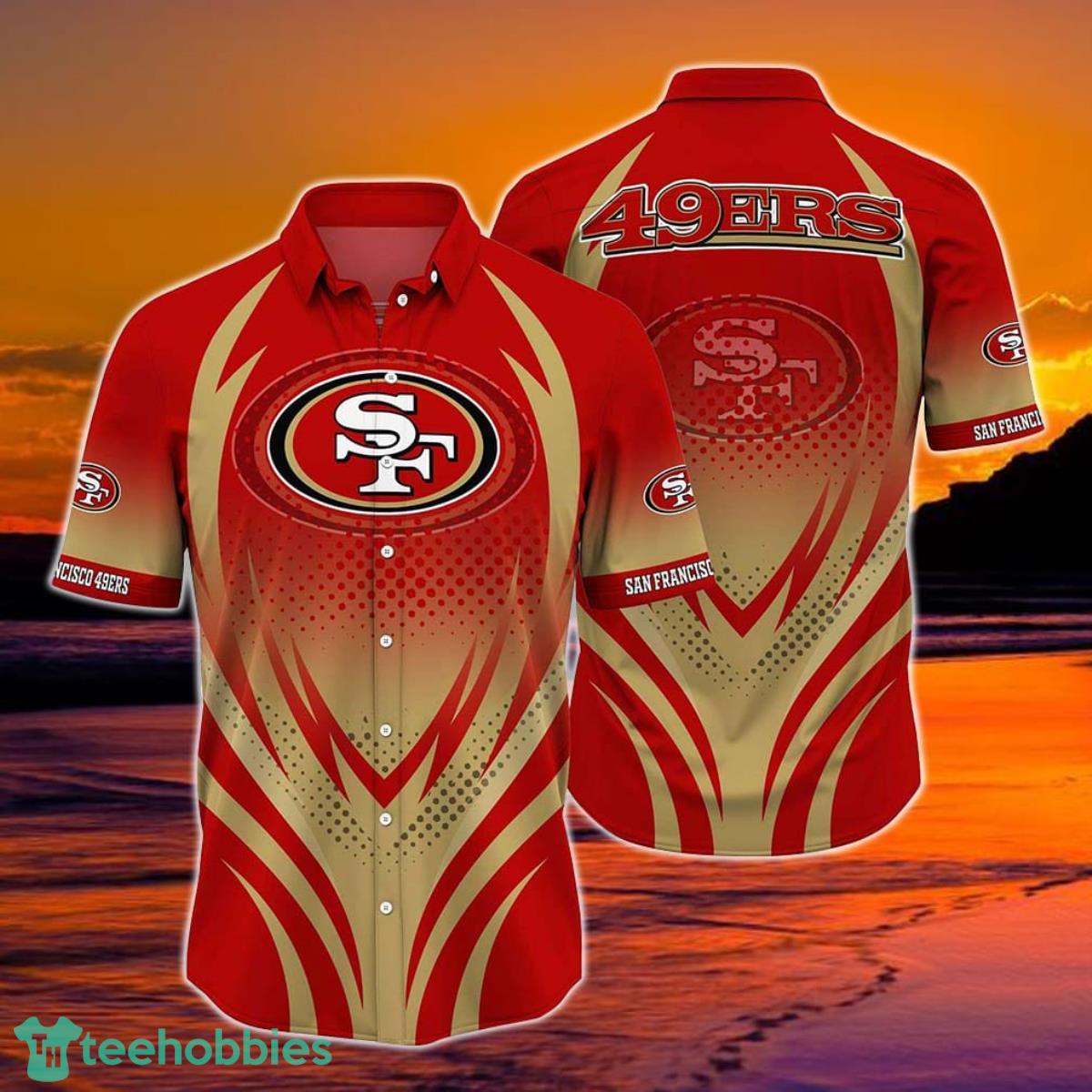 San Francisco 49ers NFL Hawaiian Shirt 3D Summer For Awesome Fans Product Photo 1