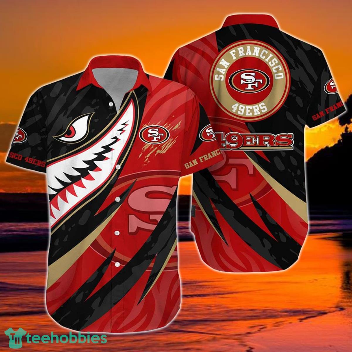 San Francisco 49ers NFL Hawaiian Shirt Graphic 3D Printed New Trends Summer For Fan NFL Enthusiast Product Photo 1
