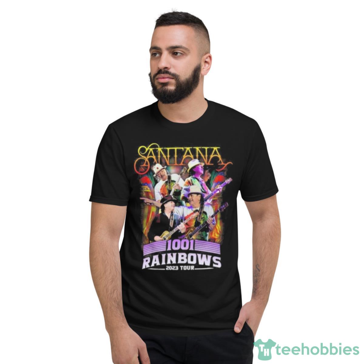 Santana 1001 Rainbows 2023 Tour Shirt - Short Sleeve T-Shirt