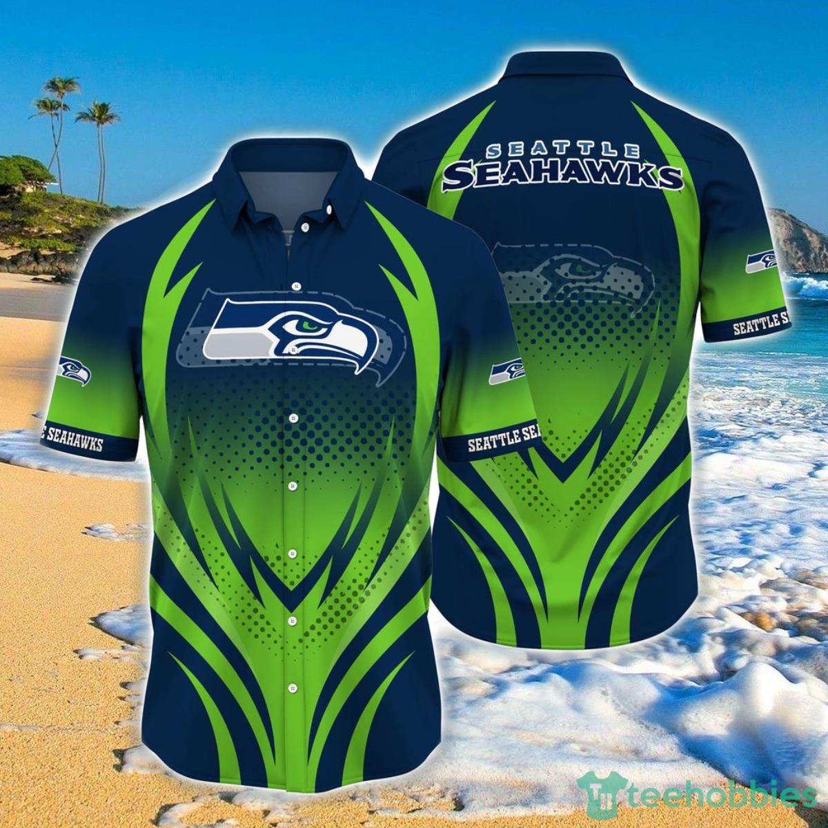 Seattle Seahawks Button Down Shirt 3D Print For Men And Women Product Photo 1