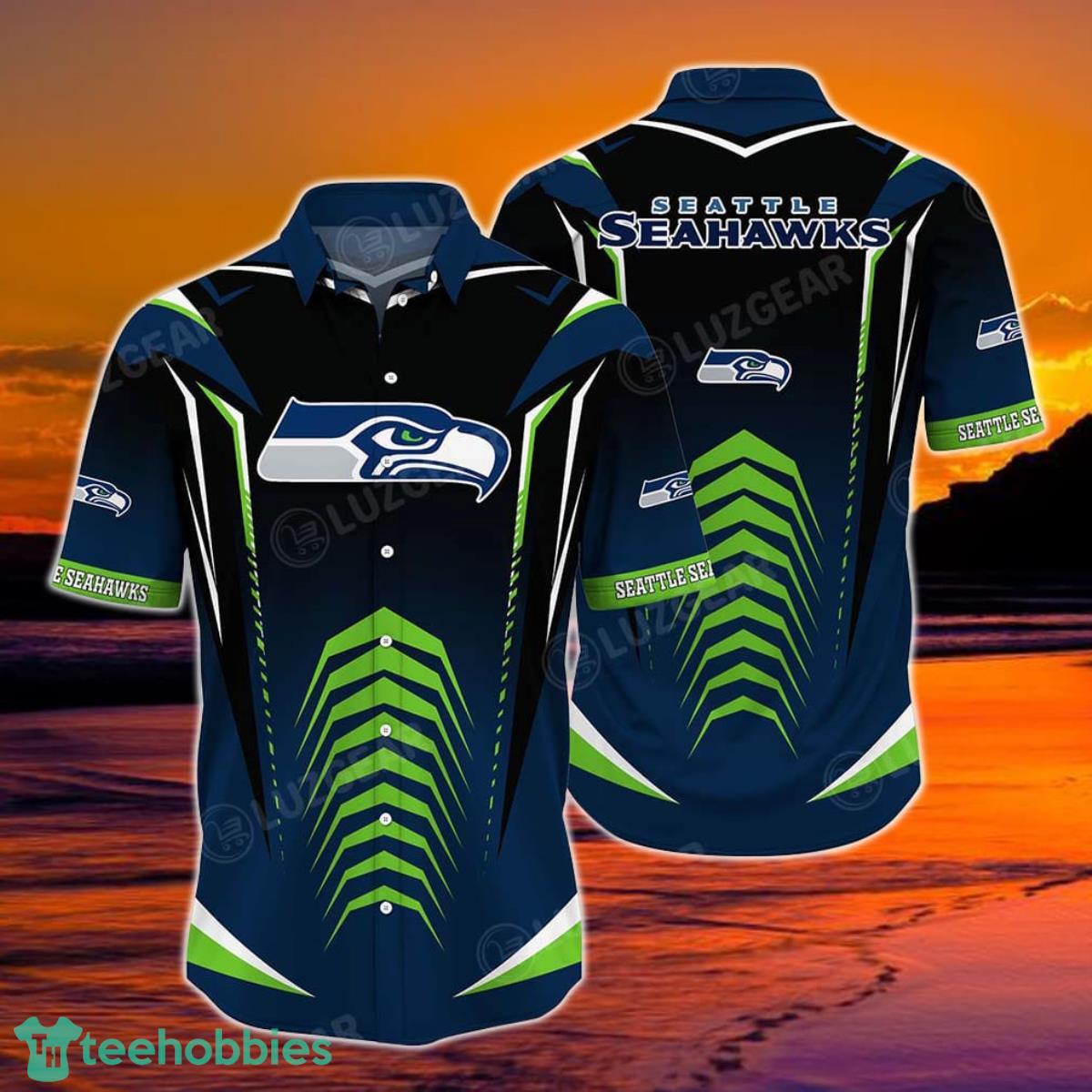 Seattle Seahawks NFL Beach Shirt New Hot Trending Gift For Summer Hawaiian Shirt Product Photo 1