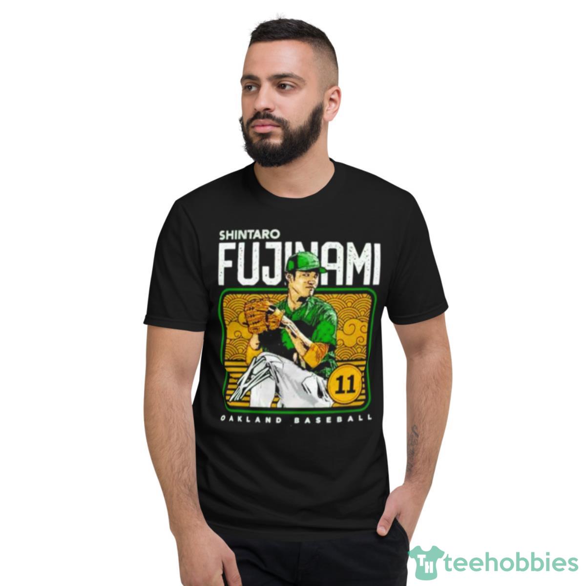Shintaro Fujinami Oakland Athletics Baseball Poster Shirt - Short Sleeve T-Shirt