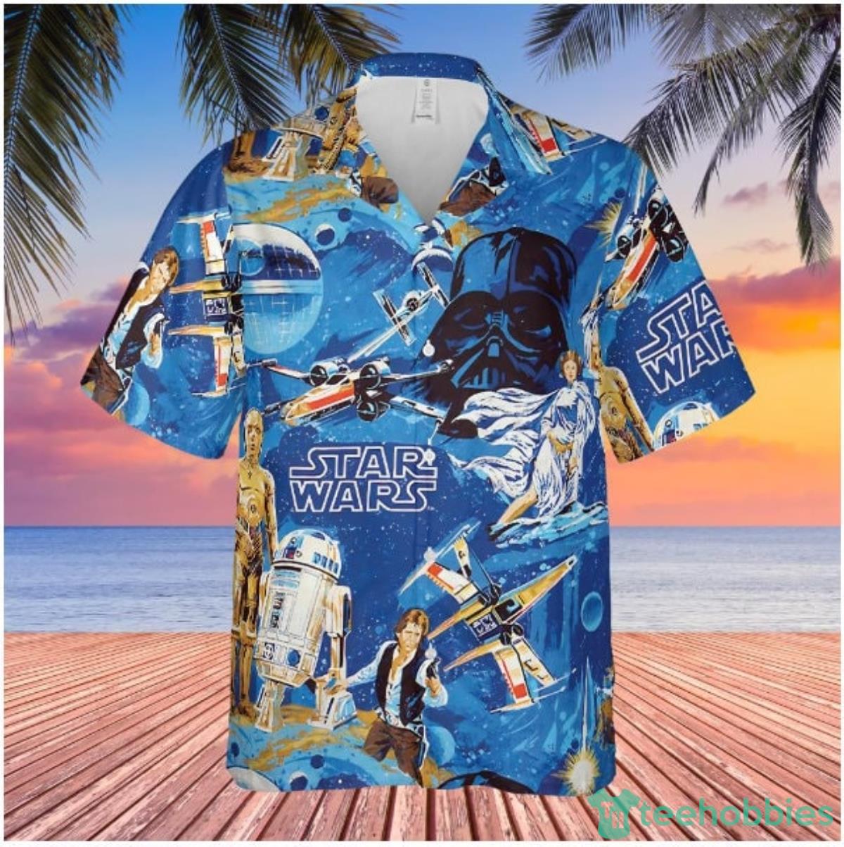 Space Ship Battle - Hawaiian Shirt - Star Wars Hawaiian Shirts