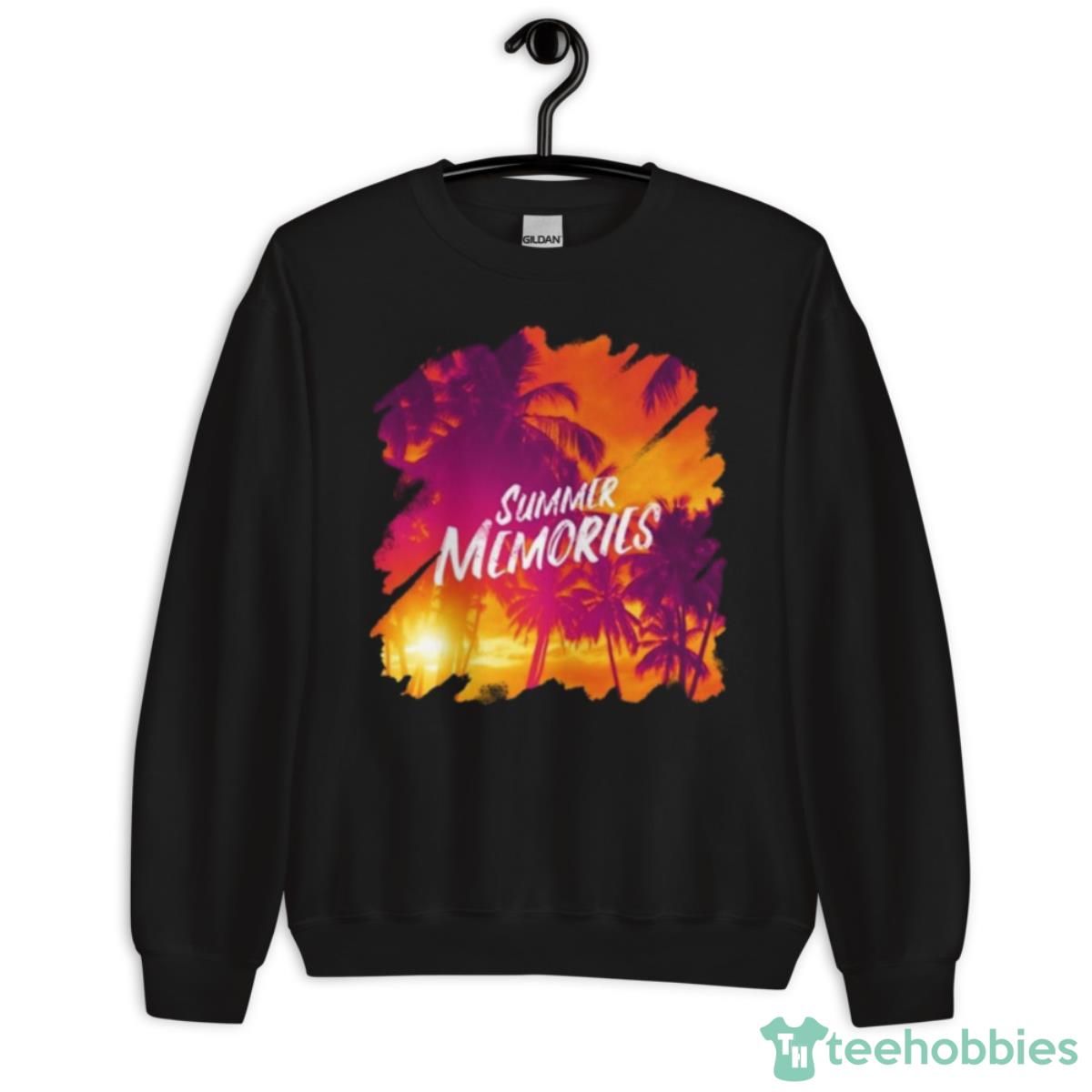 Summer Memories Sunset Beach Shirt - Unisex Crewneck Sweatshirt