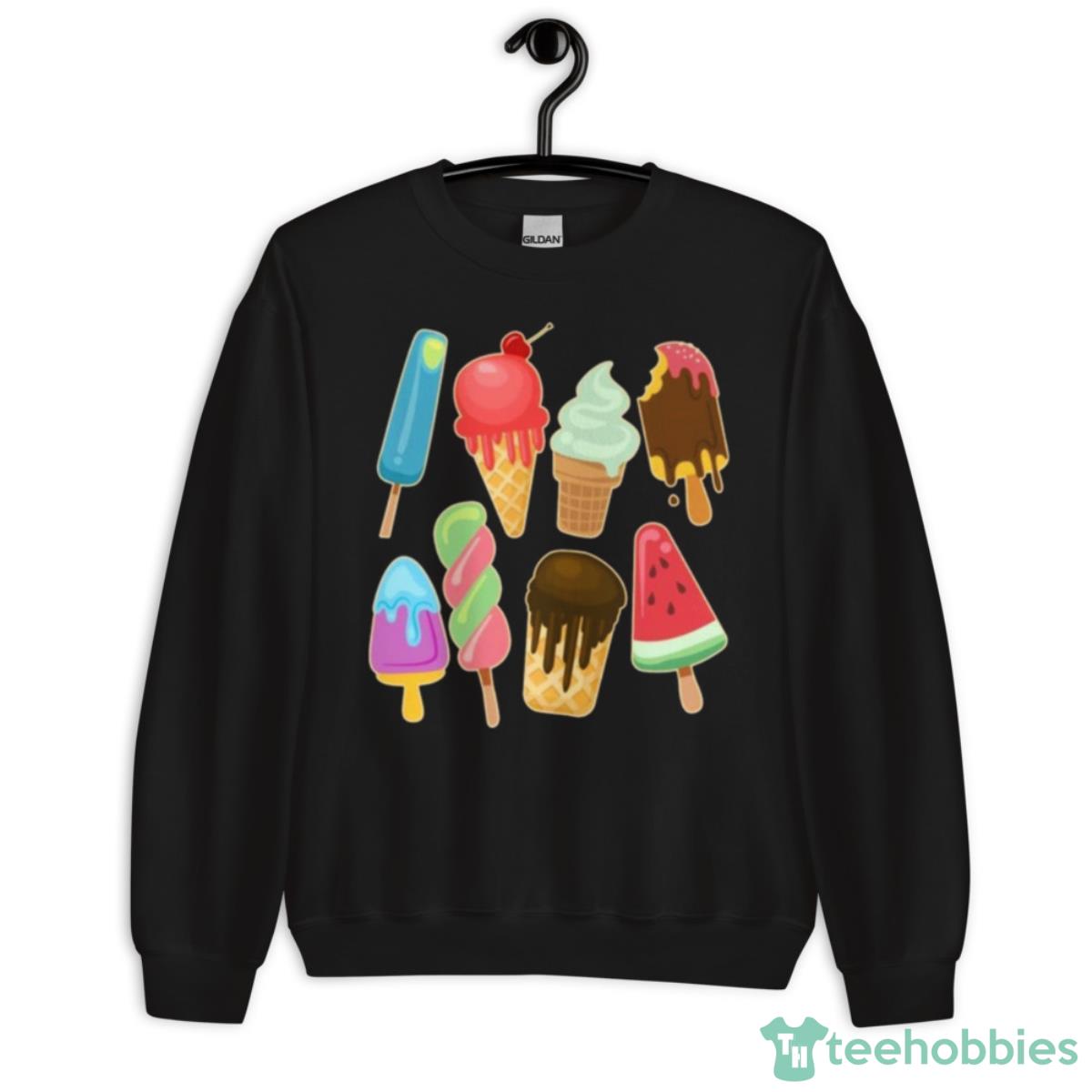 Summer Popsicles And Ice Cream Shirt - Unisex Crewneck Sweatshirt