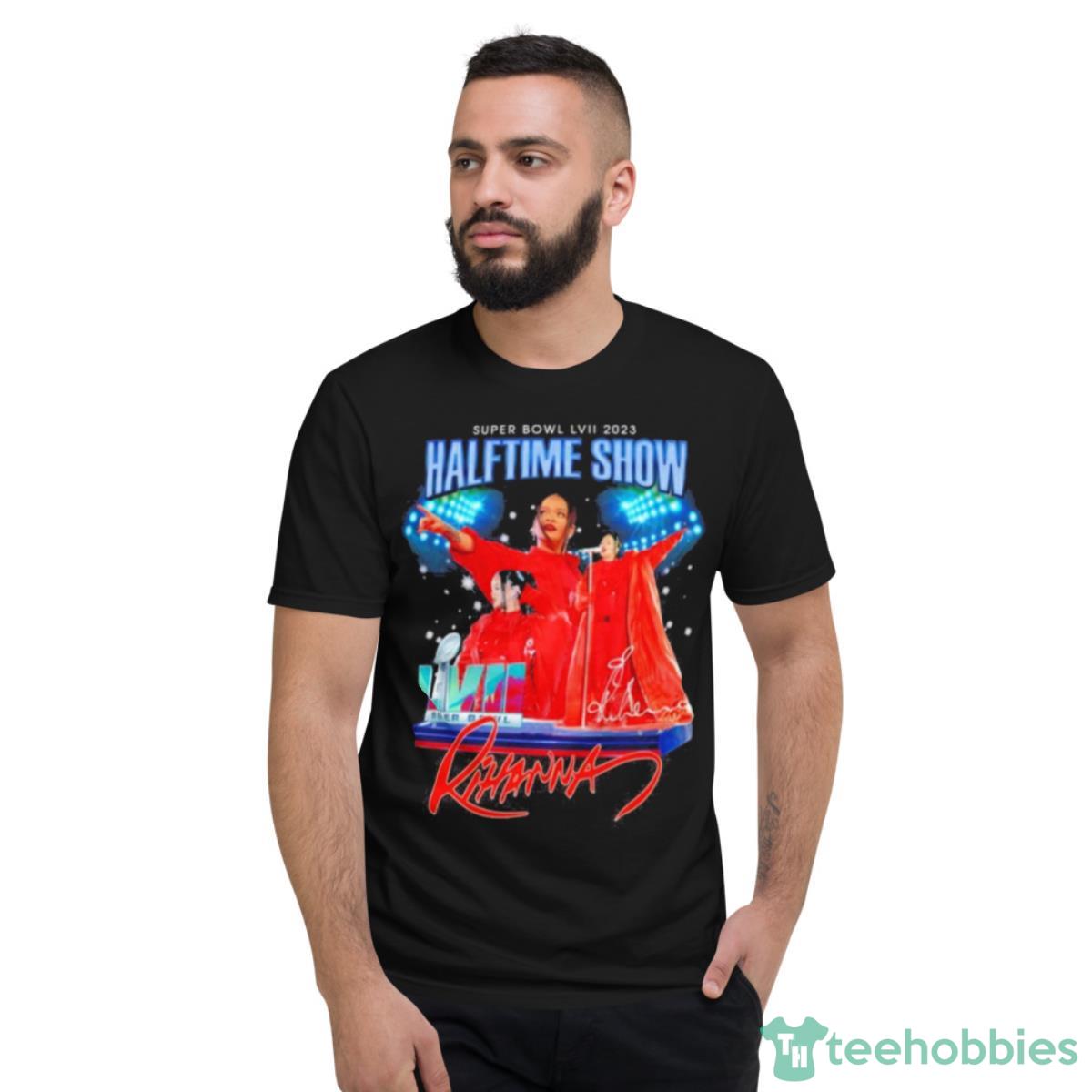 Super Bowl Lvii 2023 Halftime Show Rihanna Shirt - Short Sleeve T-Shirt