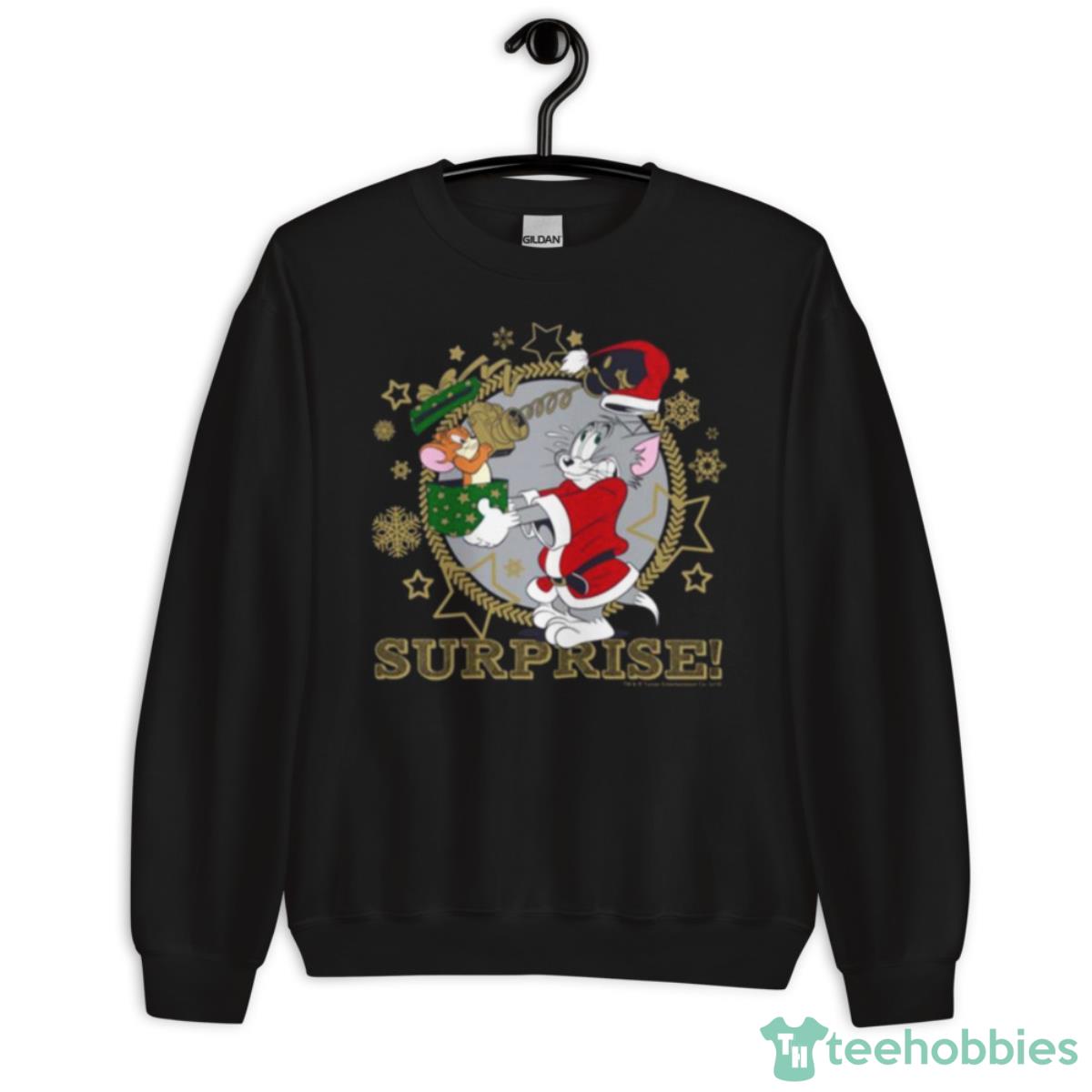 Surprise Tom And Jerry Shirt - Unisex Crewneck Sweatshirt