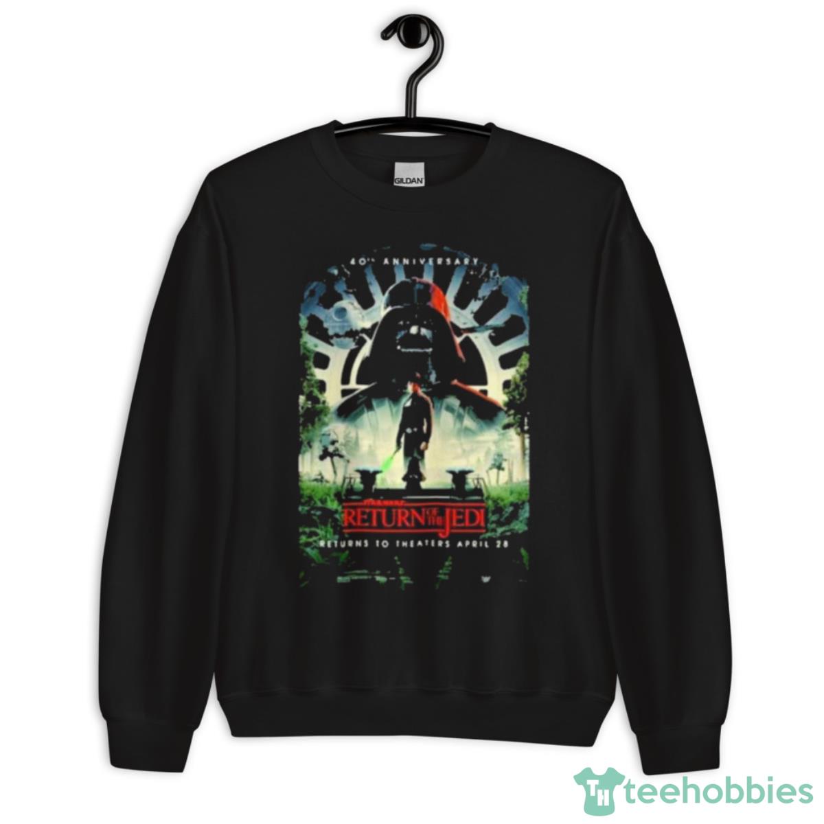 Swce 2023 Star Wars Return Of The Jedi Will Be Back In Theaters For 40th Anniversary T Shirt - Unisex Crewneck Sweatshirt