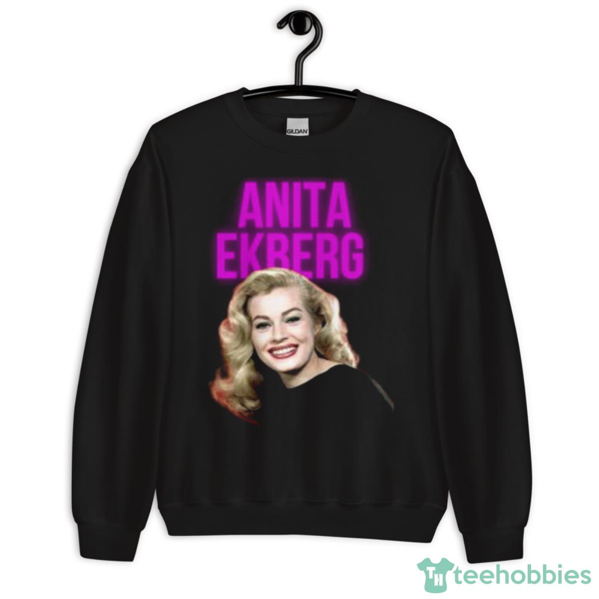 Swedish Actress Anita Ekberg 90s Legend Shirt - Unisex Crewneck Sweatshirt