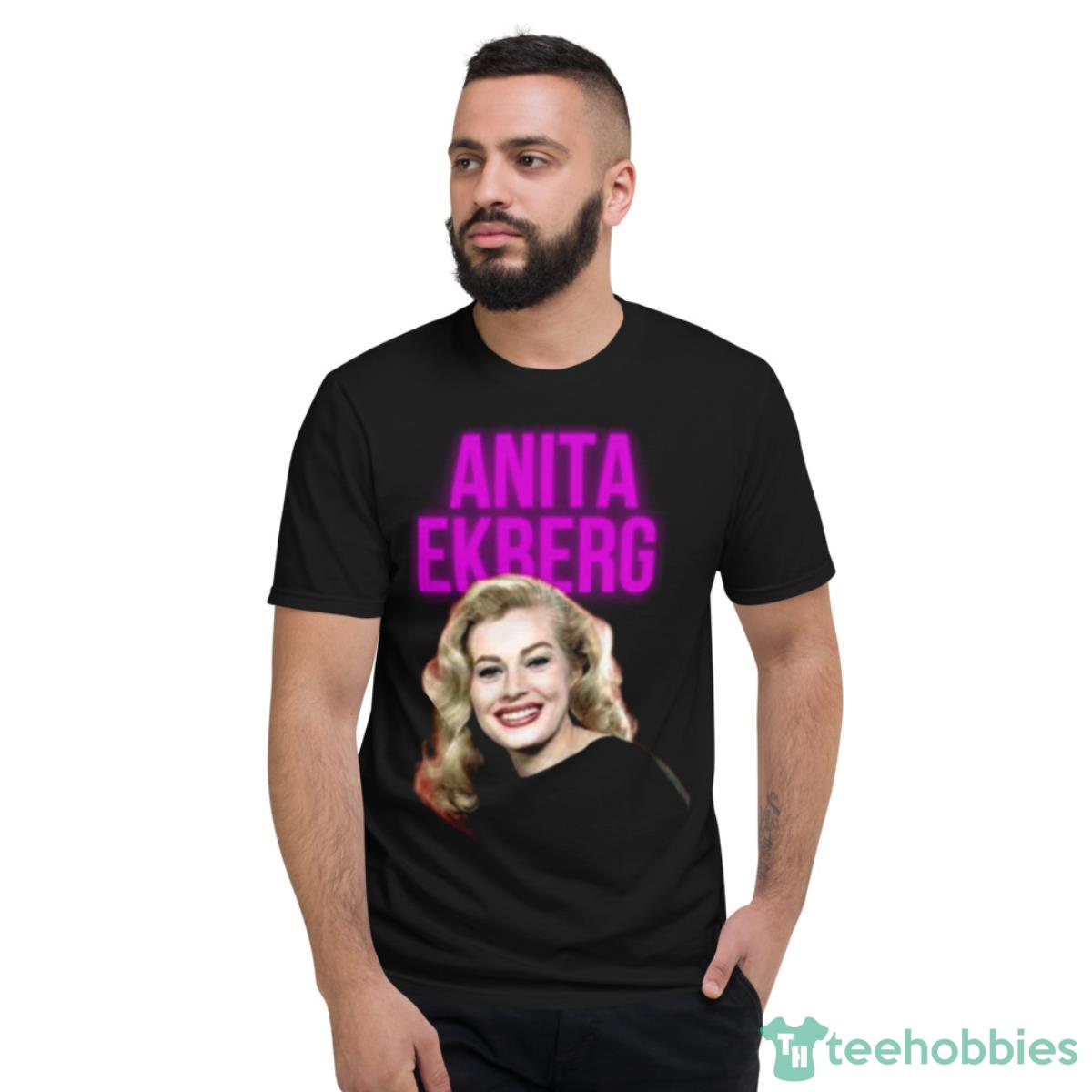 Swedish Actress Anita Ekberg 90s Legend Shirt - Short Sleeve T-Shirt