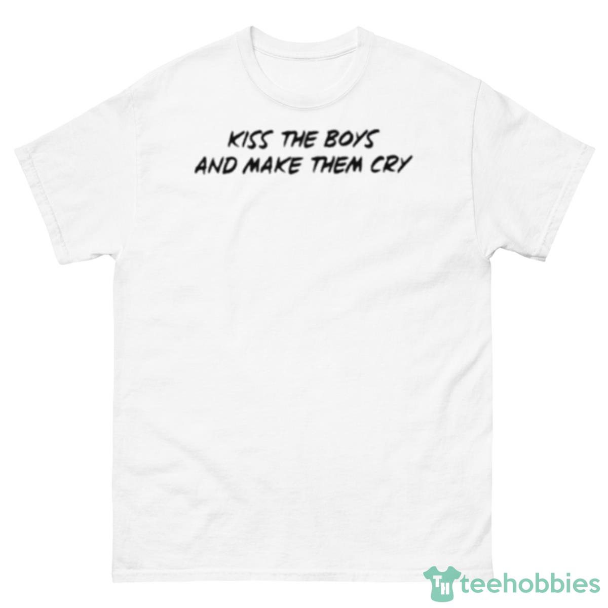 Sydney Sweeney Kiss The Boys And Make Them Cry Shirt - 500 Men’s Classic Tee Gildan
