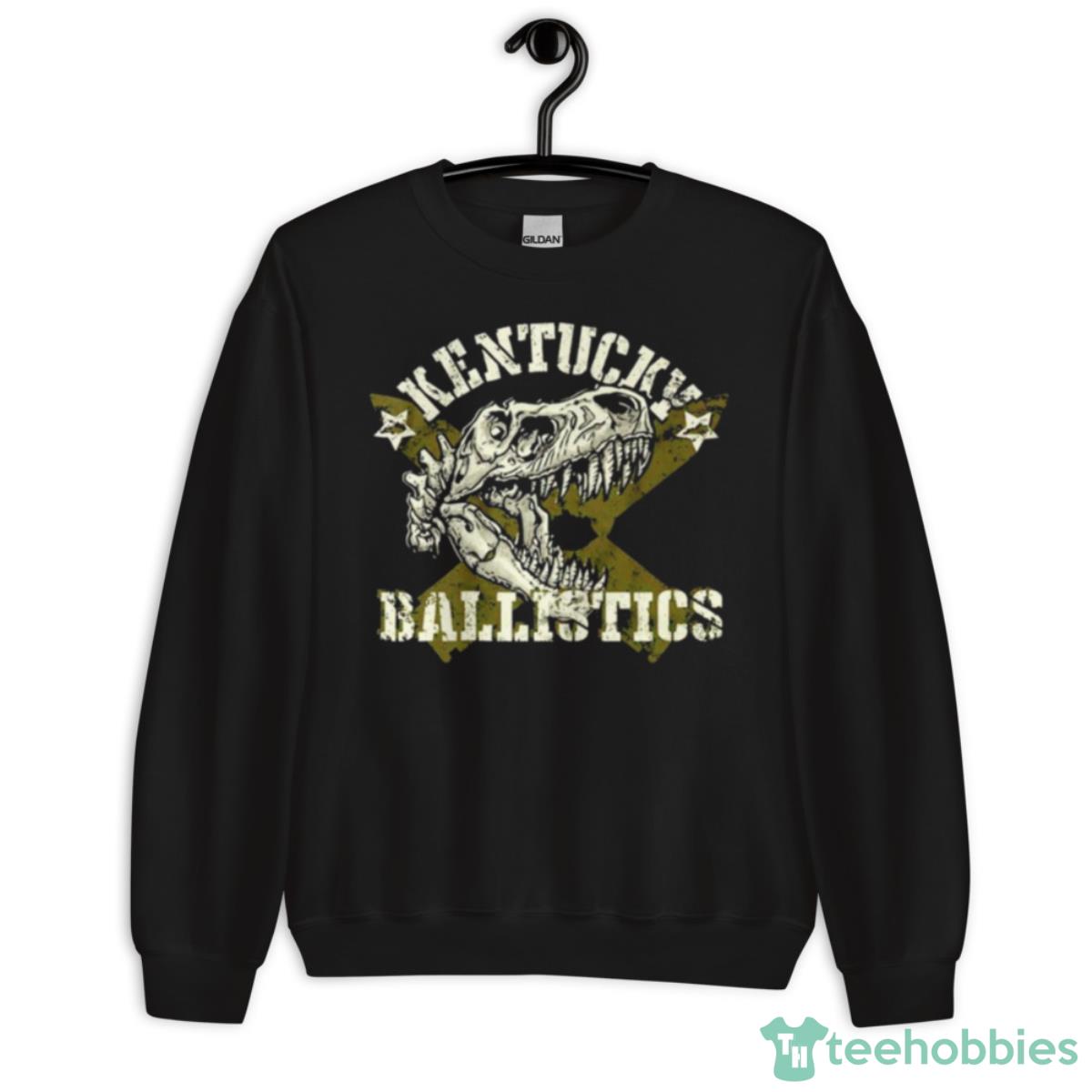 T Rex Skull Kentucky Ballistics Shirt - Unisex Crewneck Sweatshirt
