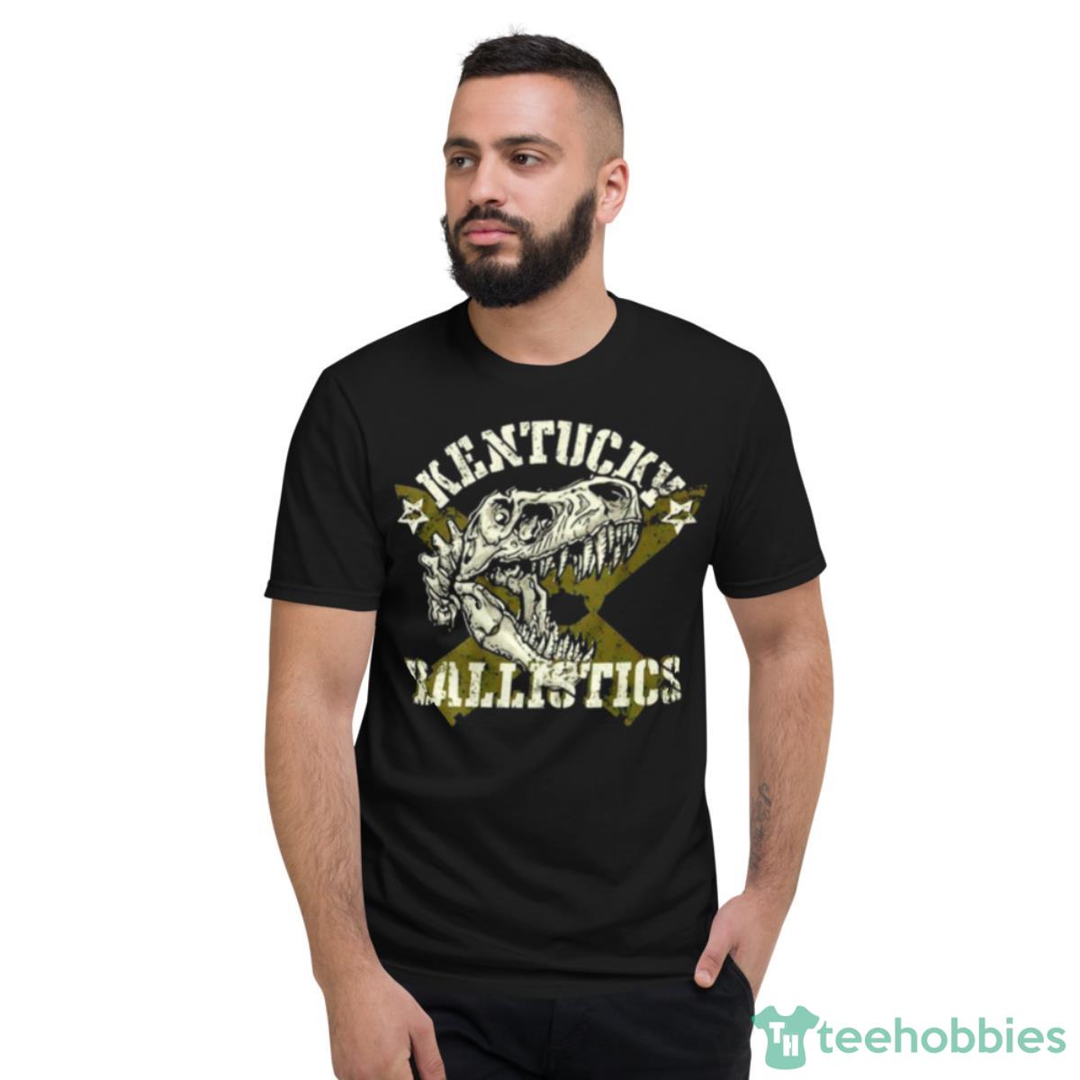 T Rex Skull Kentucky Ballistics Shirt - Short Sleeve T-Shirt