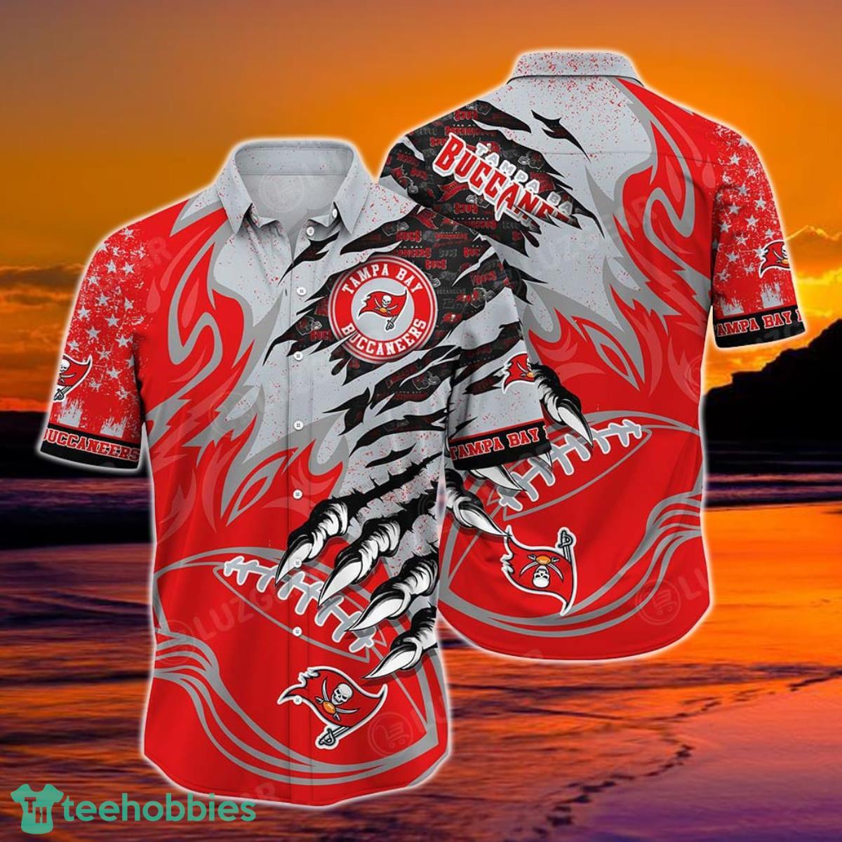Tampa Bay Buccaneers NFL Hawaiian Shirt Style Vintage Summer Beach Shirt Best Gift For Fans Product Photo 1