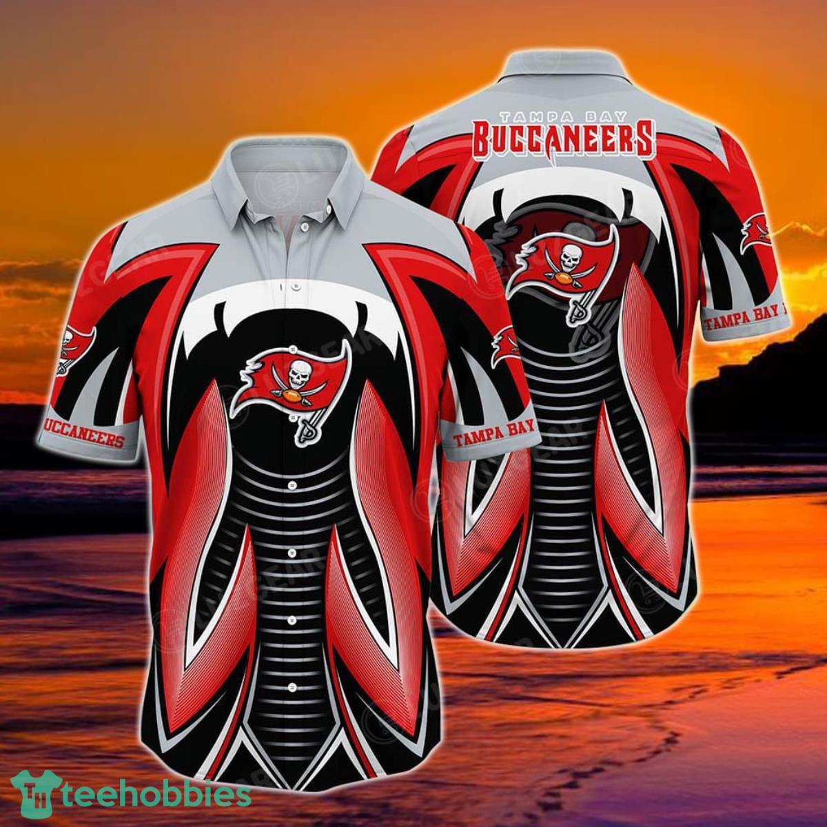 Tampa Bay Buccaneers NFL Hawaiian Shirt Summer Short Sleeve Button Down Shirt Gift For Best Fans Product Photo 1