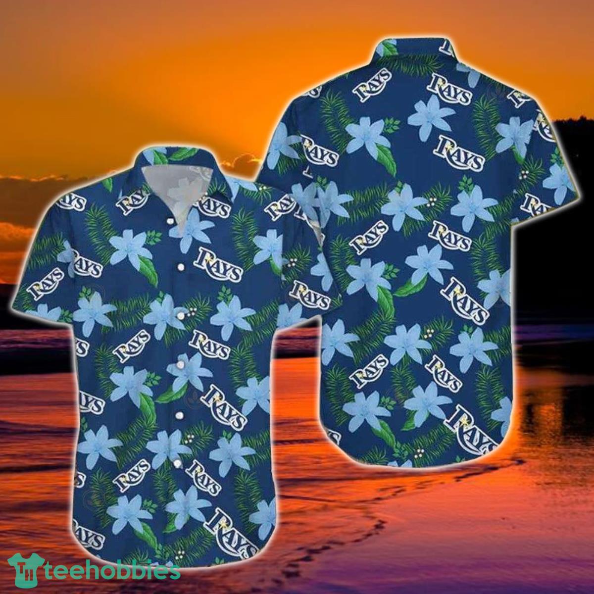 Tampa Bay Rays Hawaiian Shirt Tropical Best Hawaiian Shirts Product Photo 1