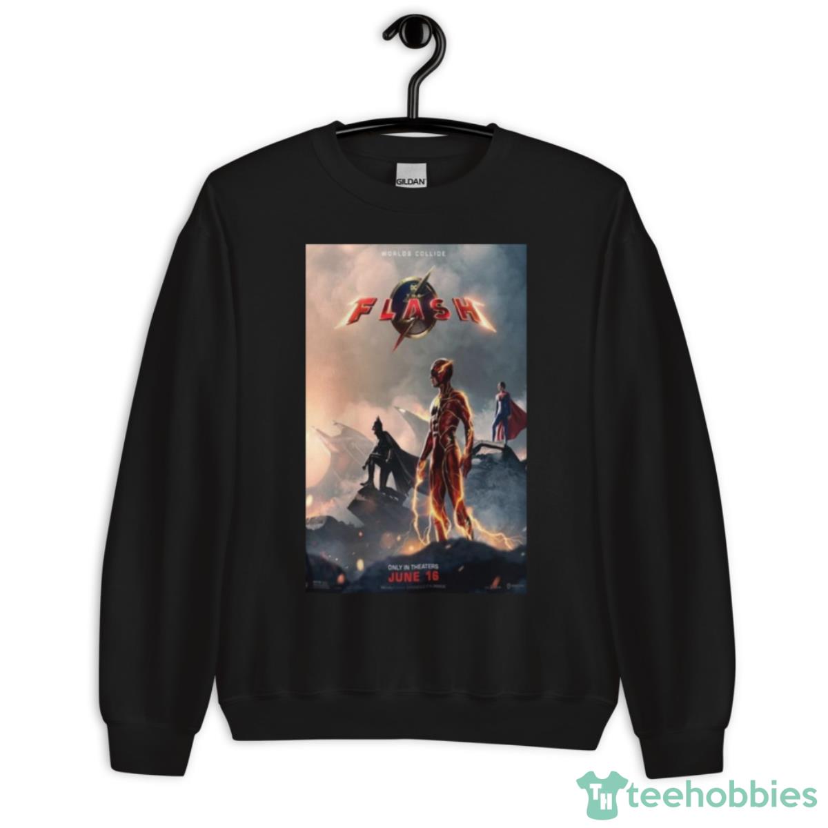 The Flash Movie 2023 Shirt - Unisex Crewneck Sweatshirt