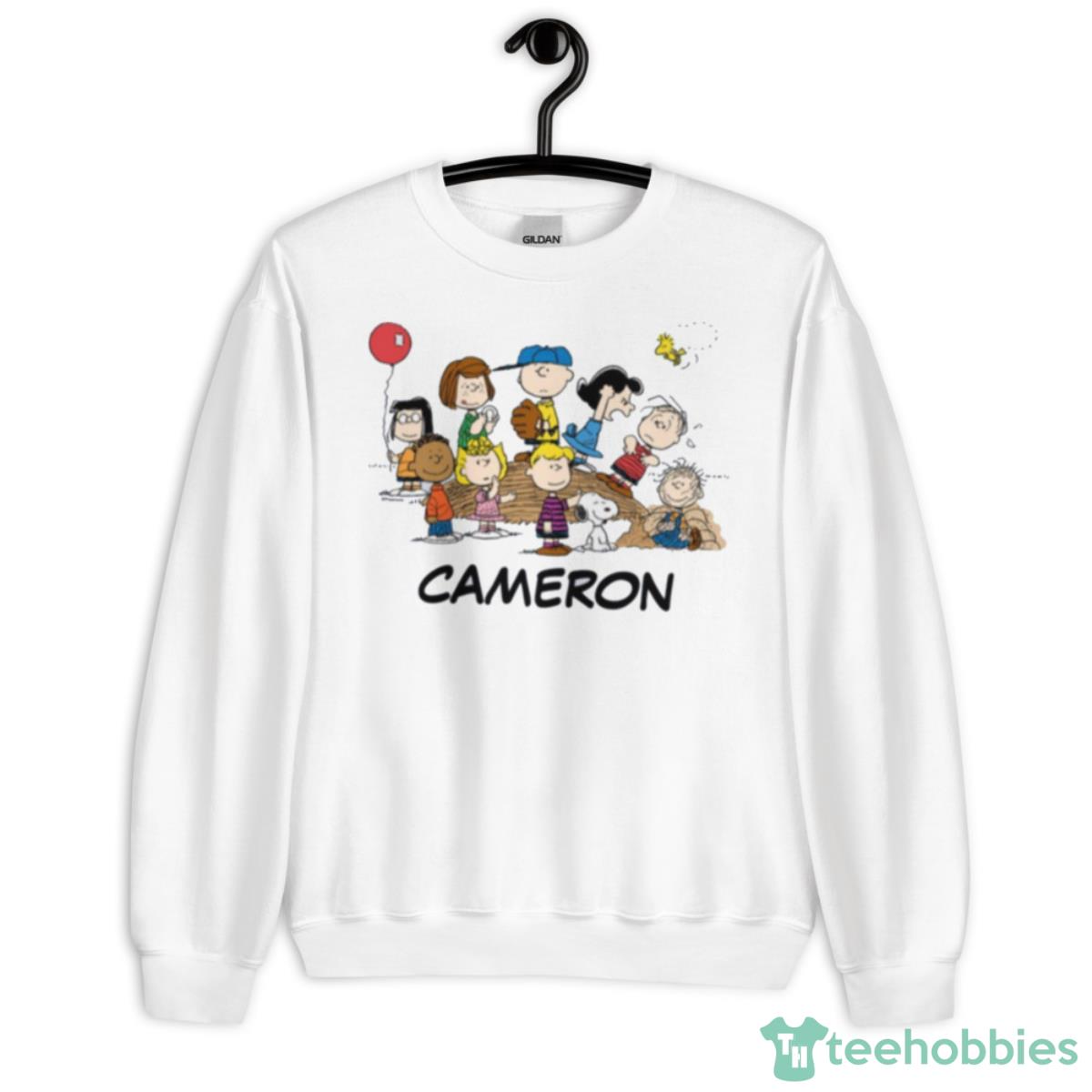 The Gang At The Pitcher’s Mound Toddler Peanuts Shirt - Unisex Heavy Blend Crewneck Sweatshirt