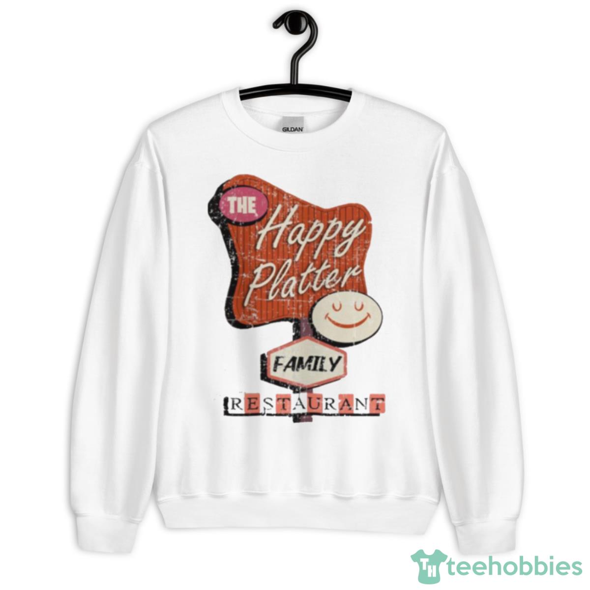 The Happy Platter Distressed The Incredibles Shirt - Unisex Heavy Blend Crewneck Sweatshirt