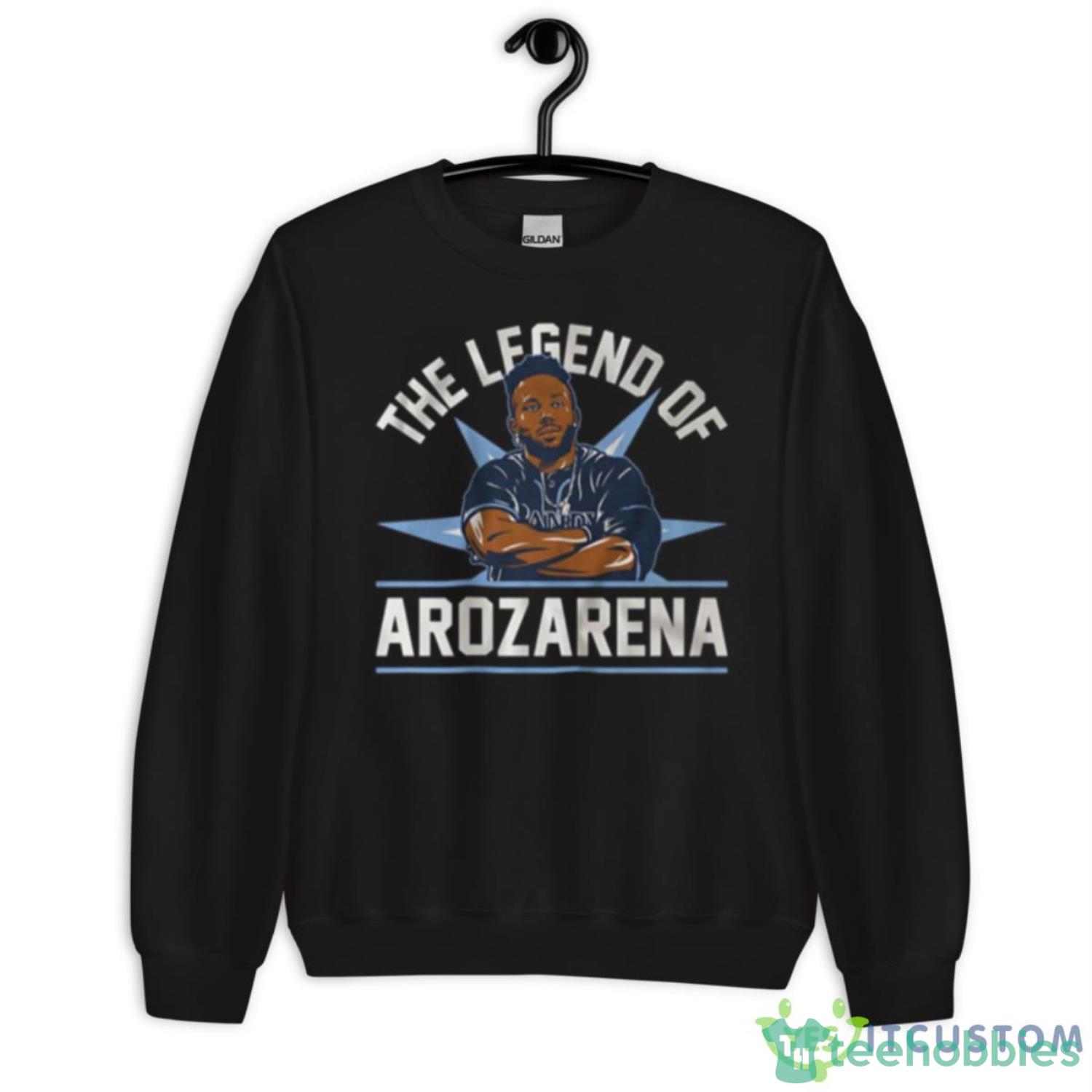 The Legend Of Randy Arozarena Cartoon Shirt - Unisex Crewneck Sweatshirt